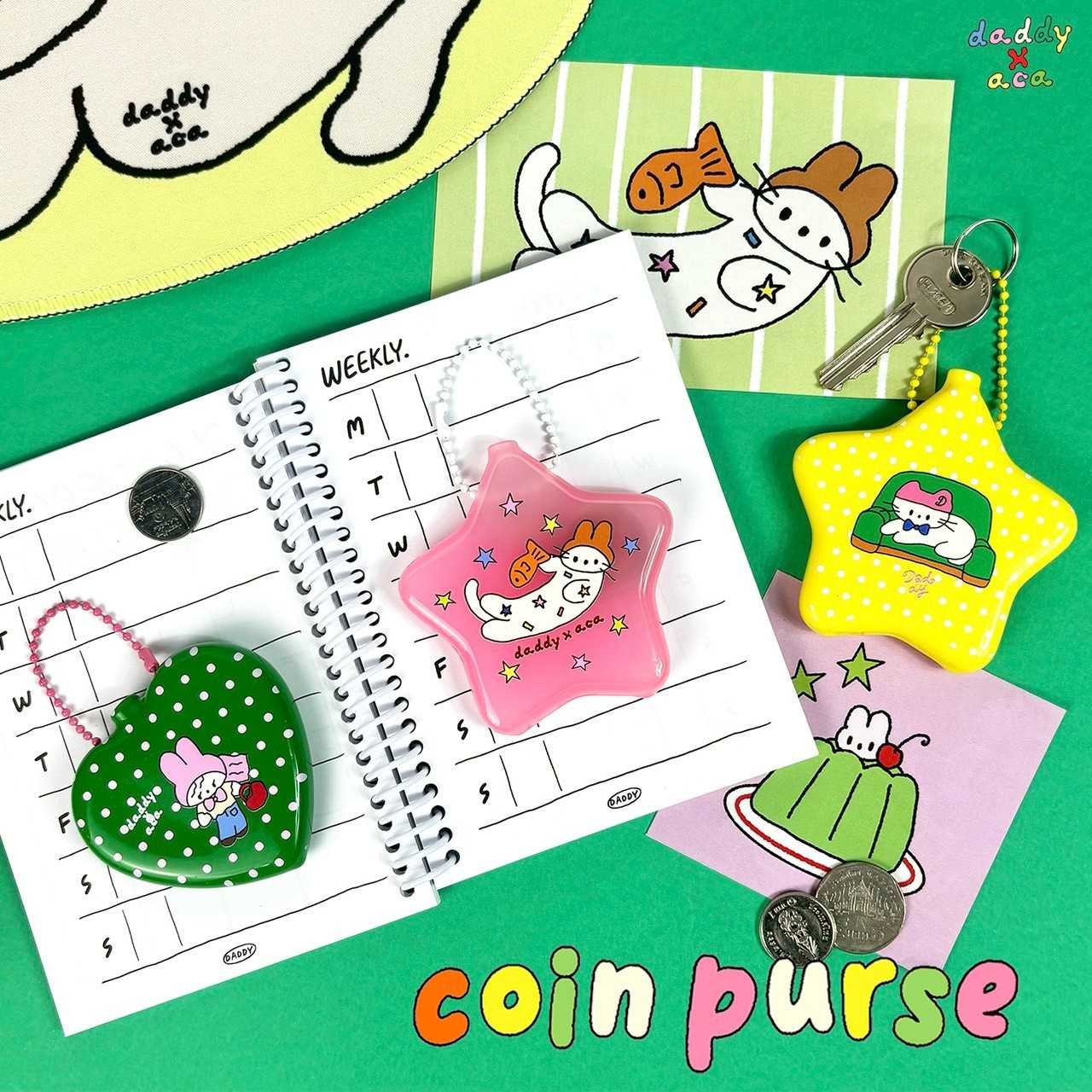 DADDY X ACUTE | Acute Rubber Coin Purse ที่ใส่เหรียญ สุดน่ารัก