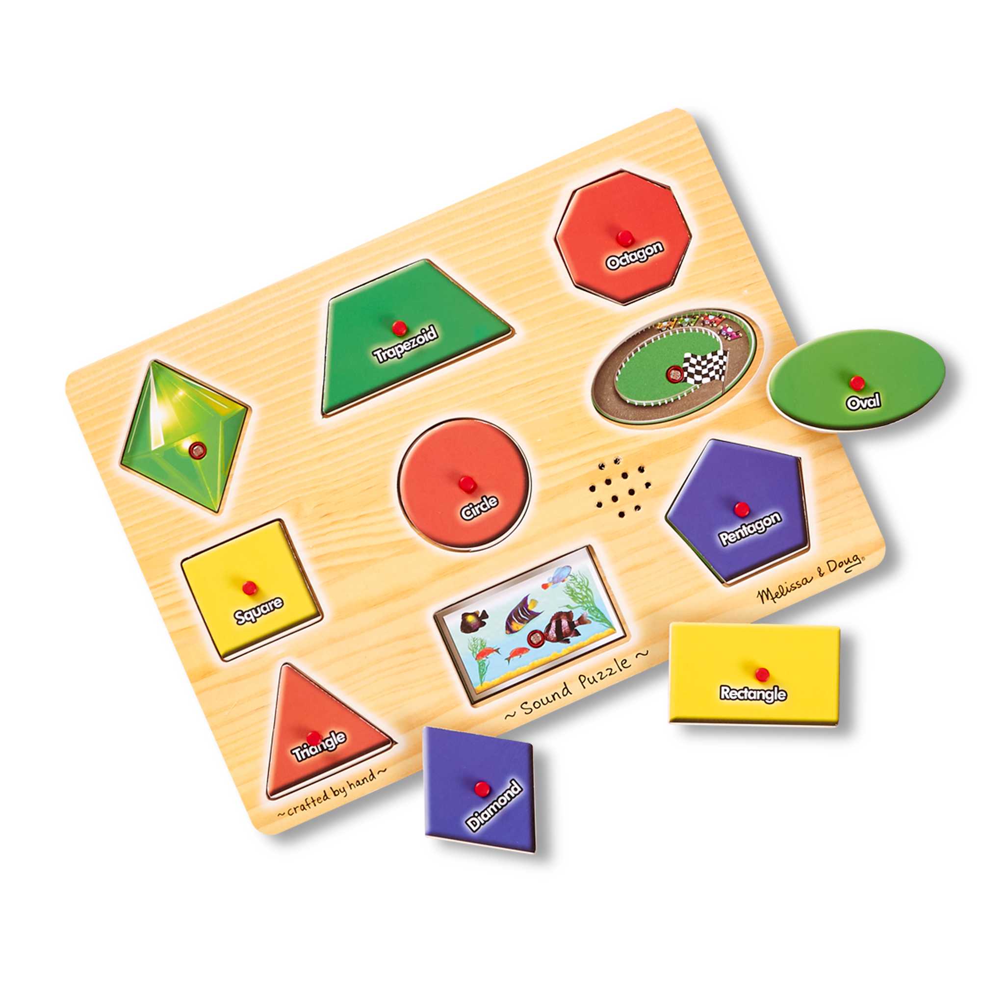 Shapes Sound Puzzle#Melissa&Doug