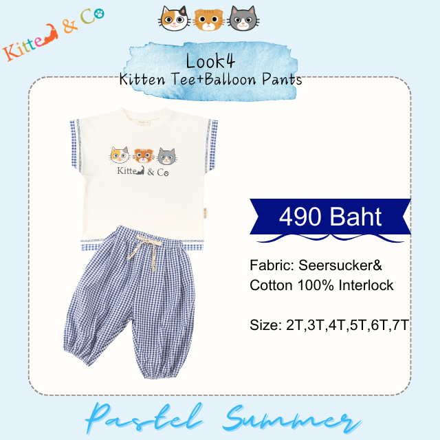PS04: Kitten Tee + Balloon Pants