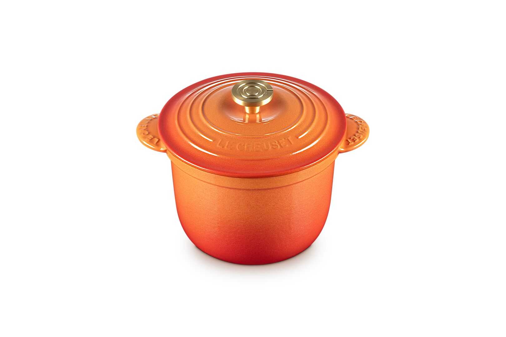 Rice Pot/Casserole 20 Flamme Doree Cru. Light Gold Knob