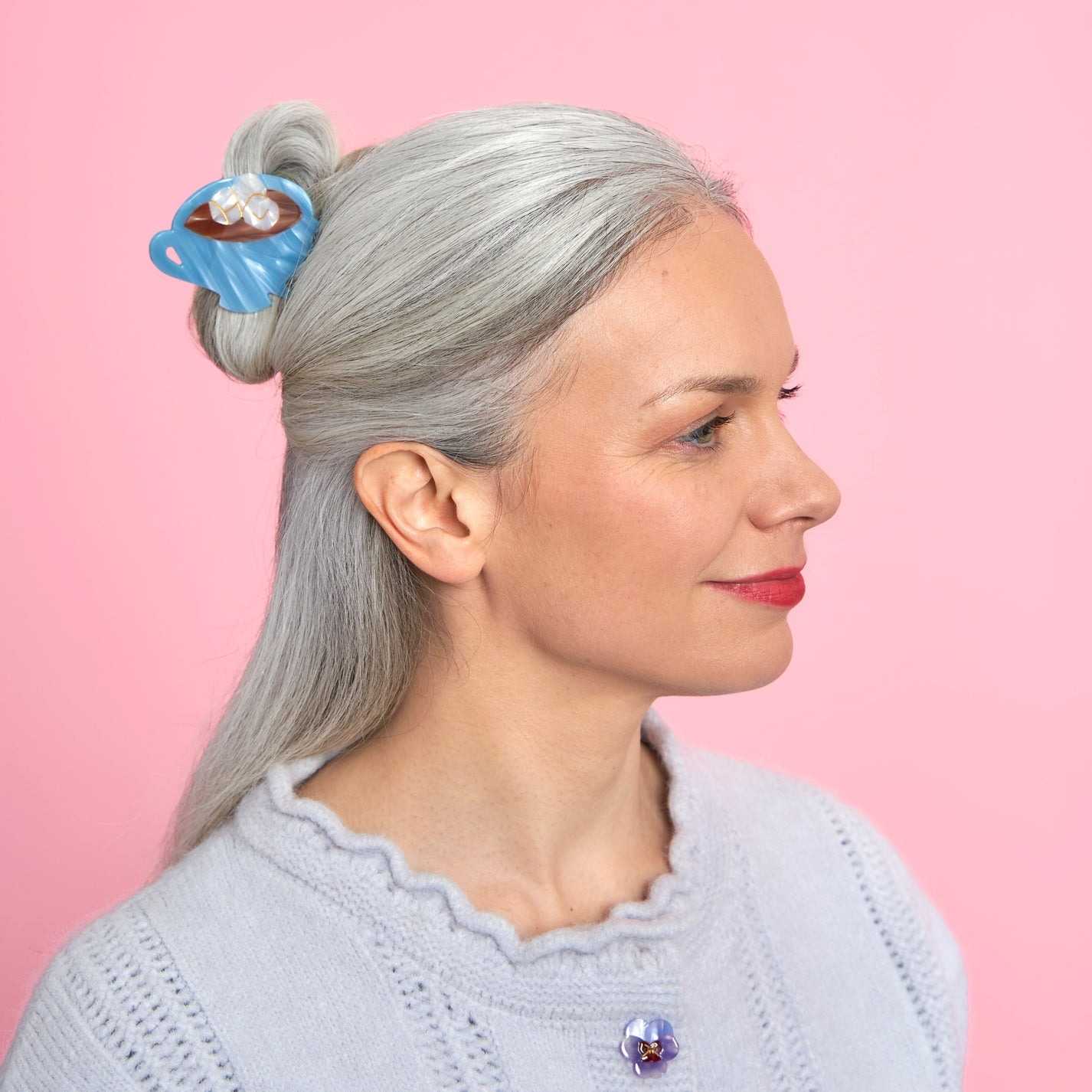 Coucou Suzette Hair Claw - Hot Chocolate