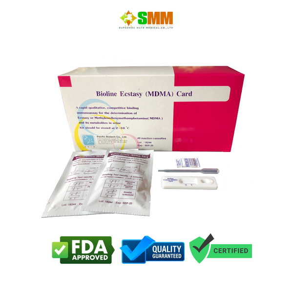 ชุดตรวจยาอี MDMA Card(ฺBioline Ecstasy)