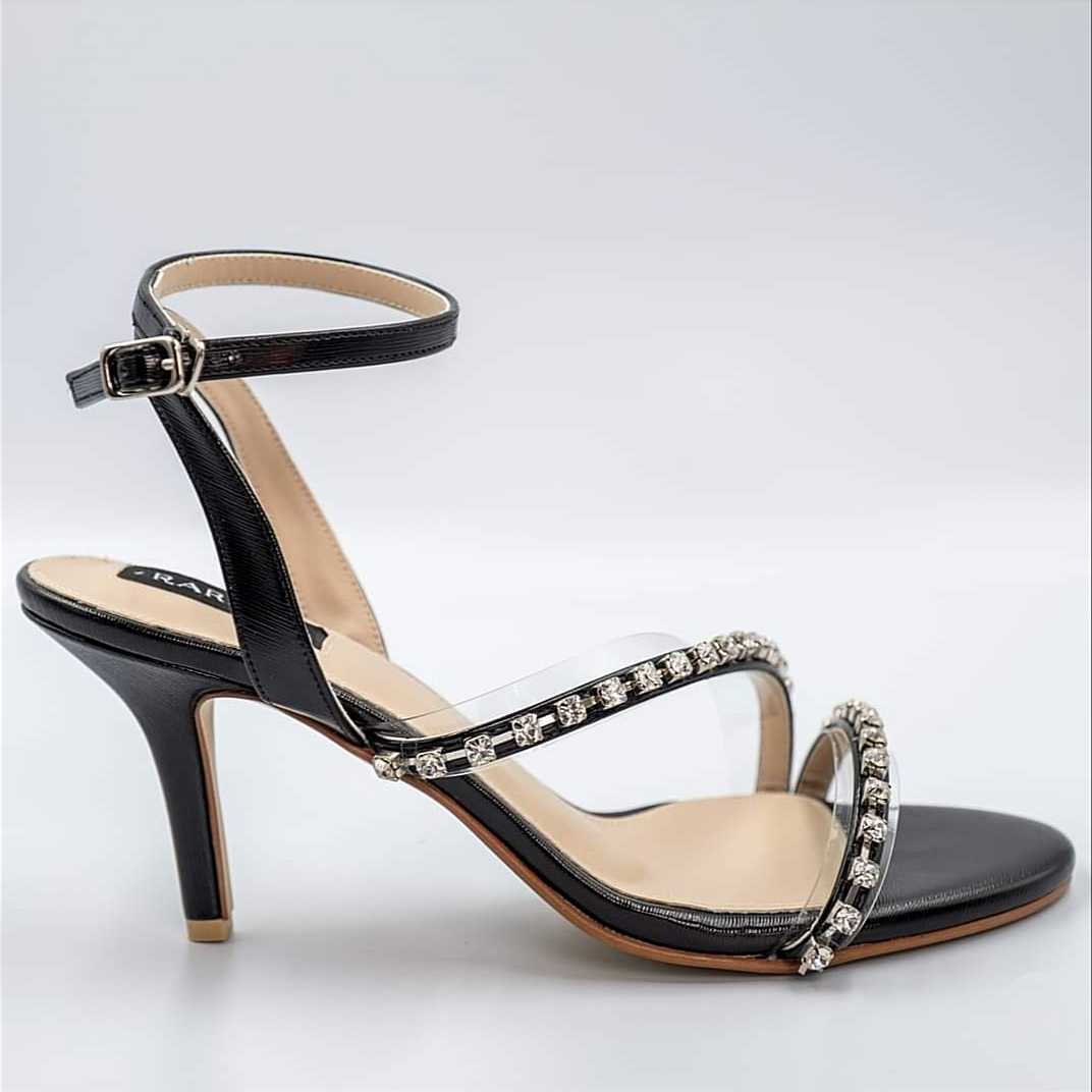 CLEARANCE รองเท้าส้นสูง Grace strappy heels - Black