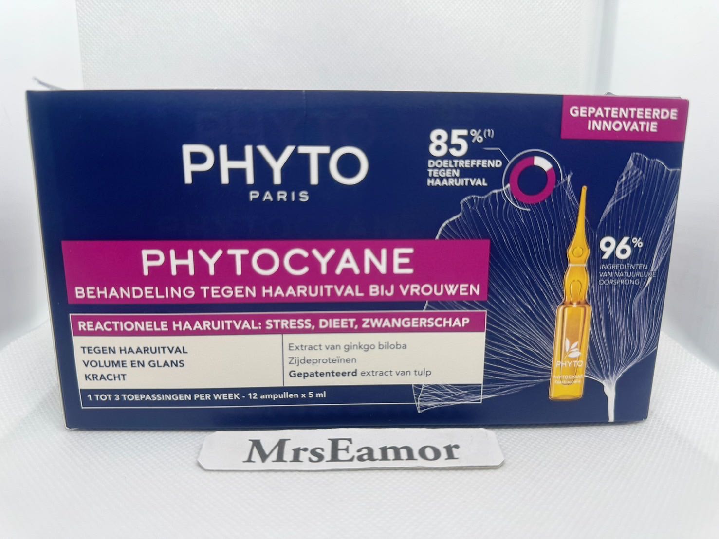 ￼เซรั่มแก้ปัญหาผมบาง ผู้หญิง PHYTO Phytocyane Densifying Treatment Serum (12 x 5.5ml)