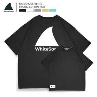 WhiteSand -  Big Silhouette Tee เสื้อยืดโอเวอร์ไซส์แขนสั้น ลาย Symbol