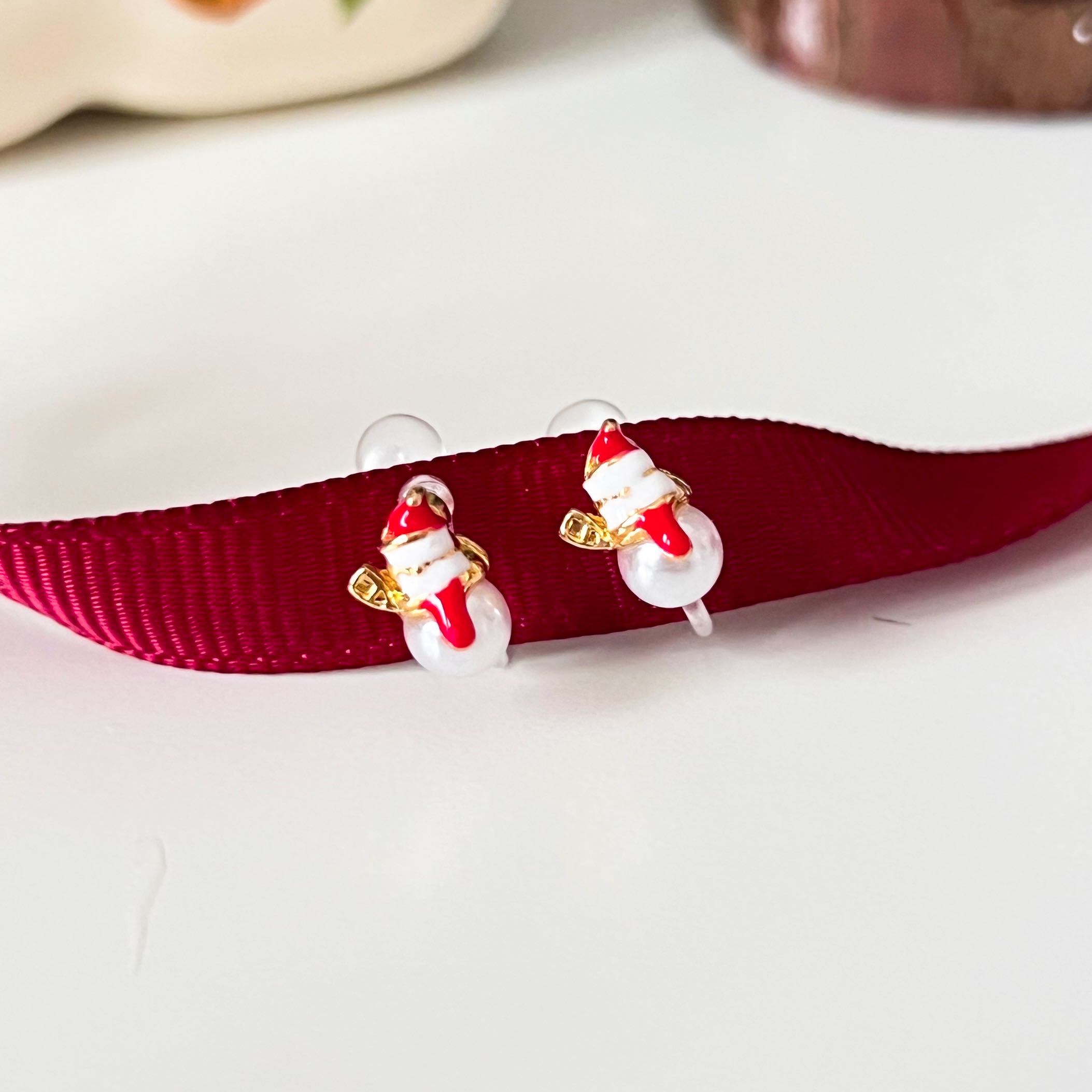 XMAS Snowman มุก แป้นใส