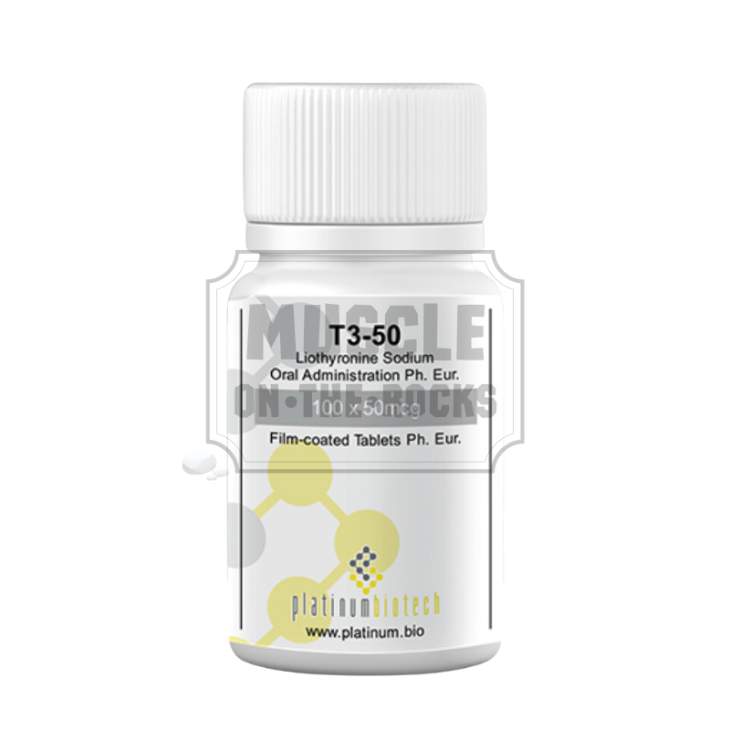 T3 Cytomel Platinum 50mcgx100t