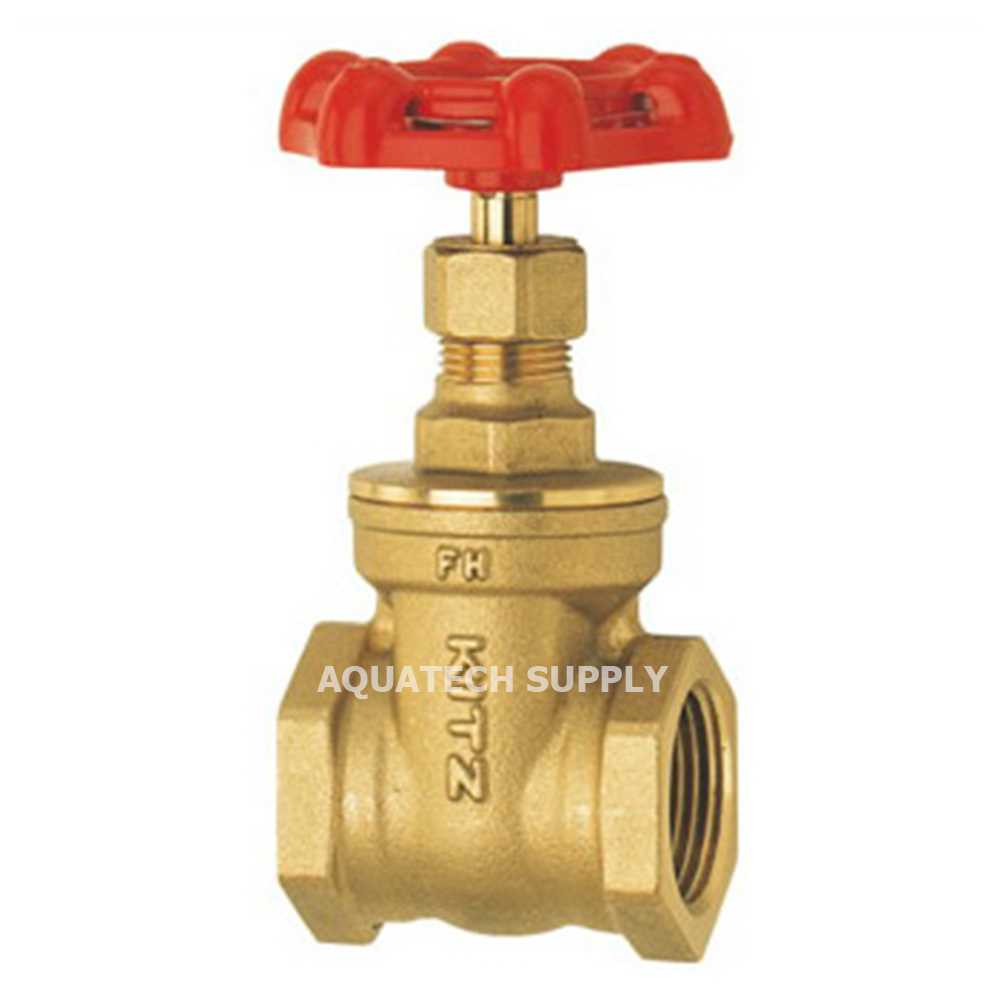 KITZ วาล์วประตูน้ำทองเหลือง Gate Valve รุ่น FH