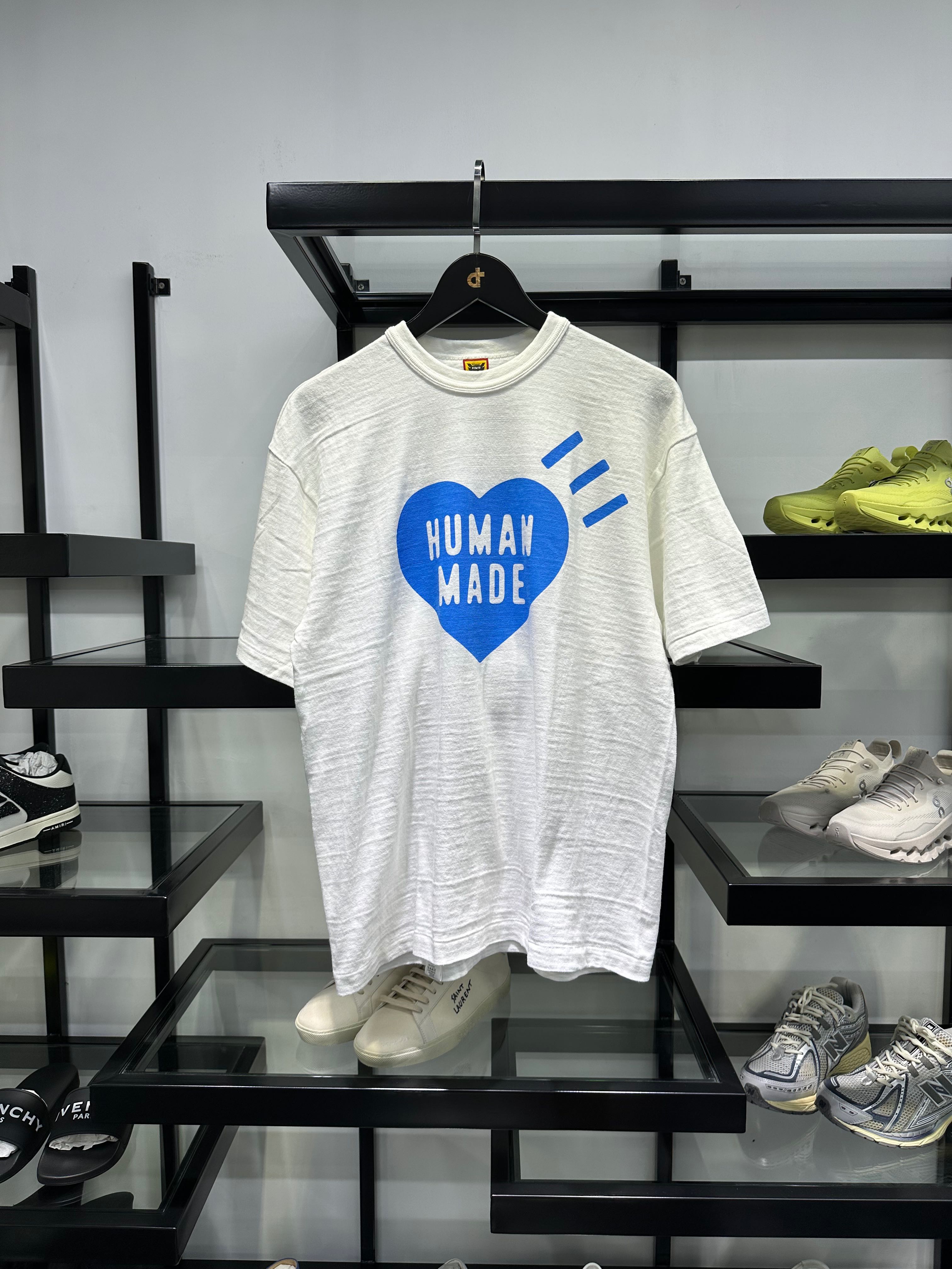 Human Made Blue Heart #19 (White)