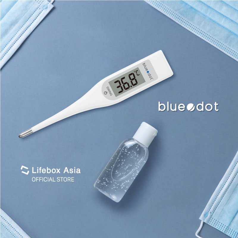 bluedot เครื่องวัดอุณหภูมิร่างกายดิจิตอล Thermometer B-FT031 (รับประกันสินค้า 1 ปี)