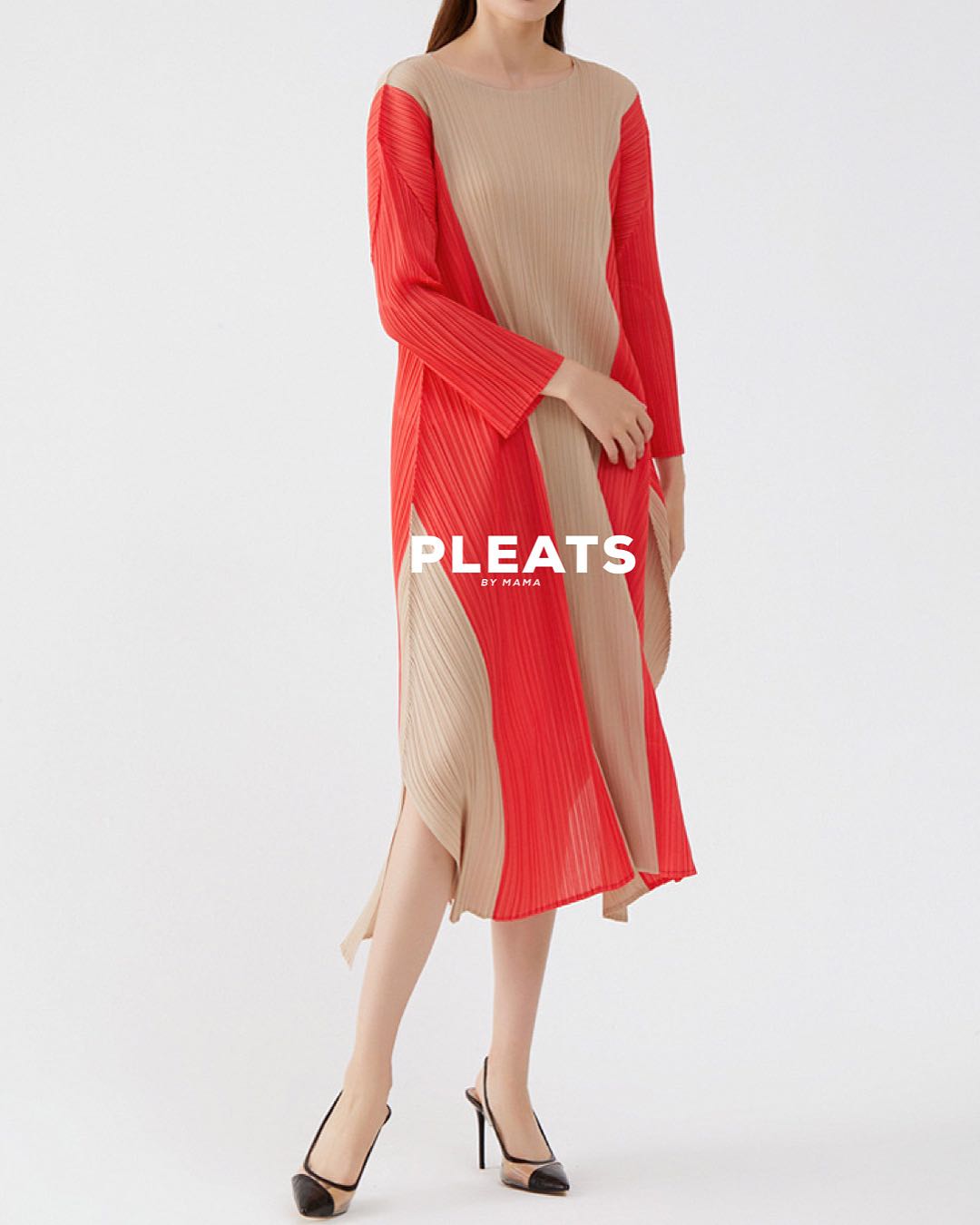 PLEATS DRESS - D070