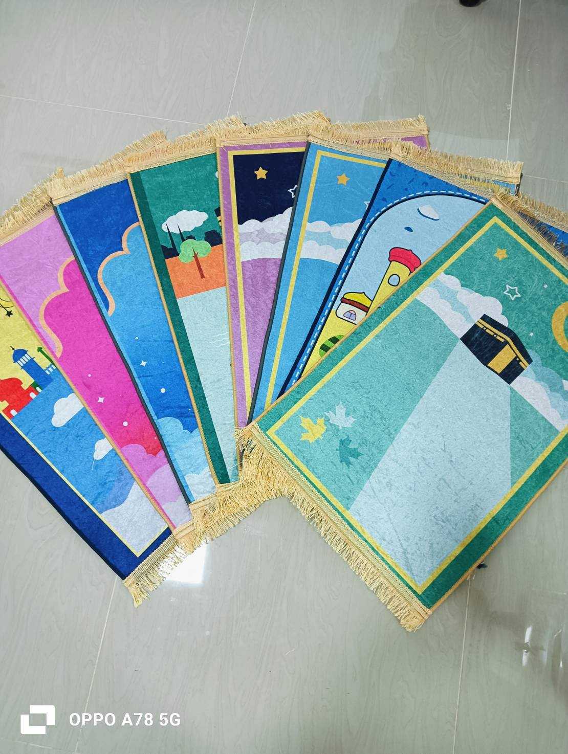 พรมละหมาดเด็ก3D ขนาด 45x70cm