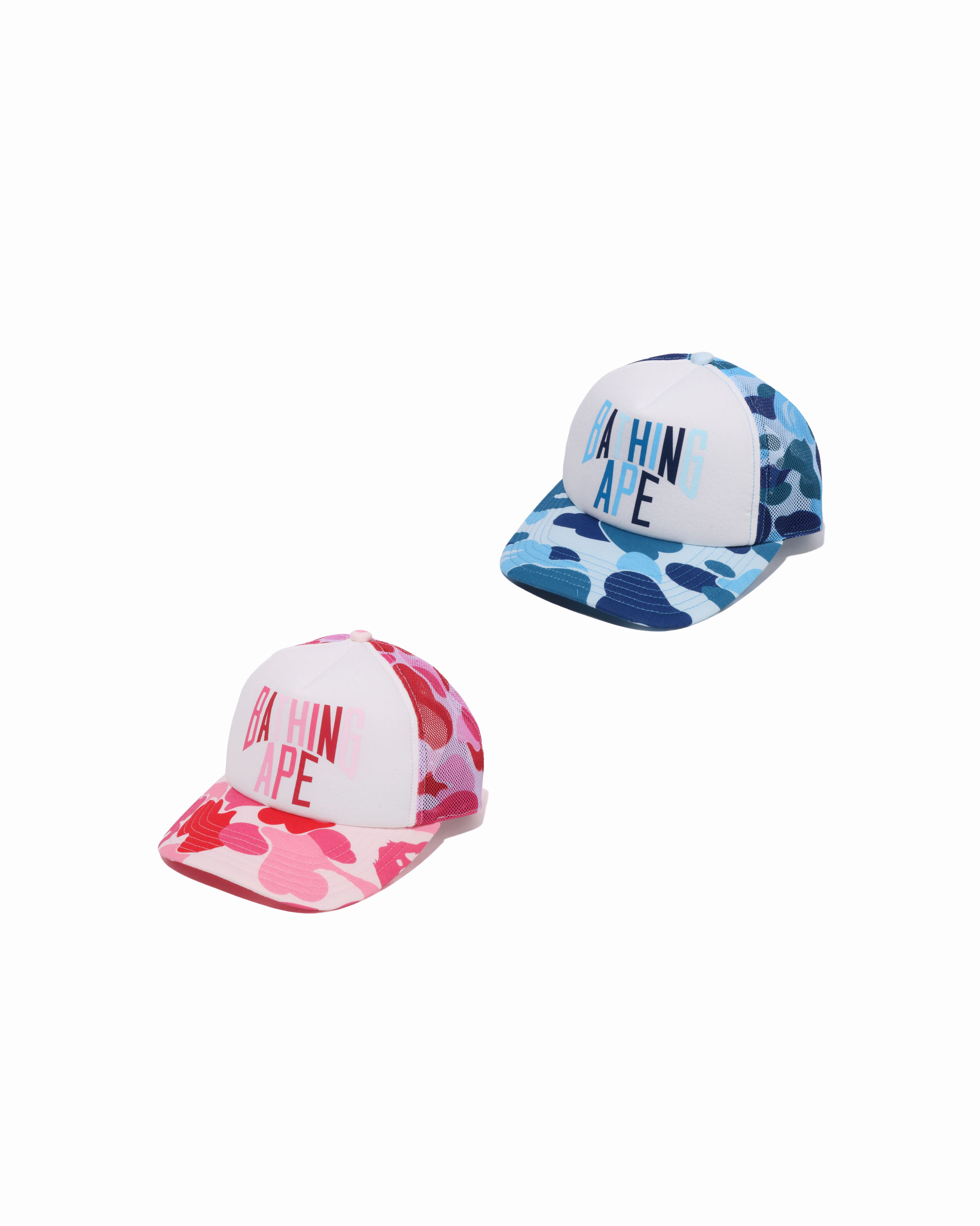 Bape Camo NYC Logo Mesh Cap
