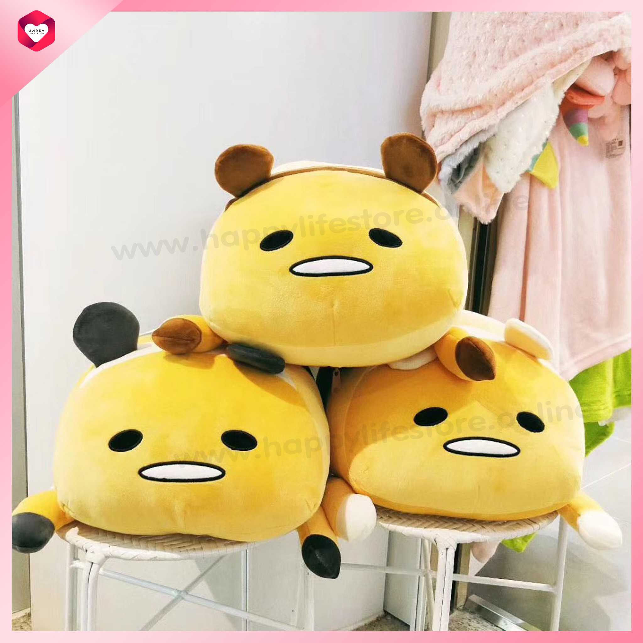 HappyLife หมอนผ้าห่ม Lazy egg ผ้าห่มในรถ หมอนผ้าห่มแยกได้ ผ้าห่มเด็ก ผ้าห่มพกพา