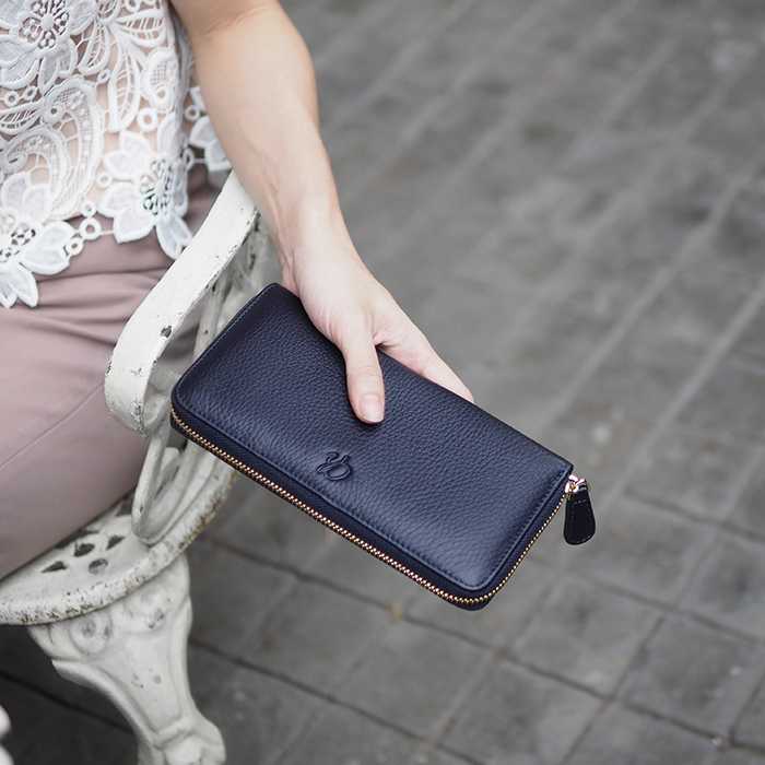 Classic wallet ซิปรอบยาว เรียบง่ายทรงคลาสสิค