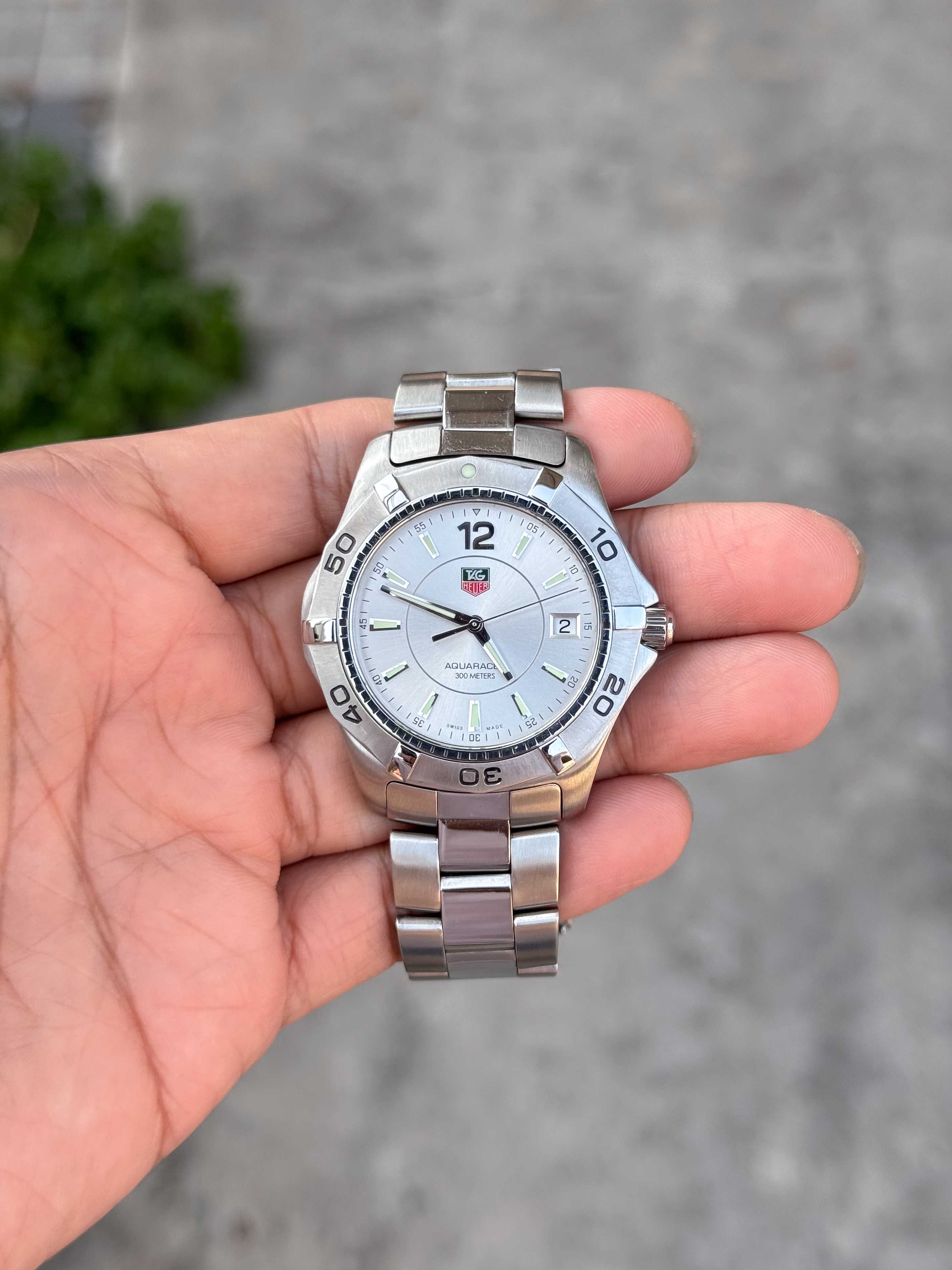 Tag Heuer Aquaracer King Size Silver Dial Quartz