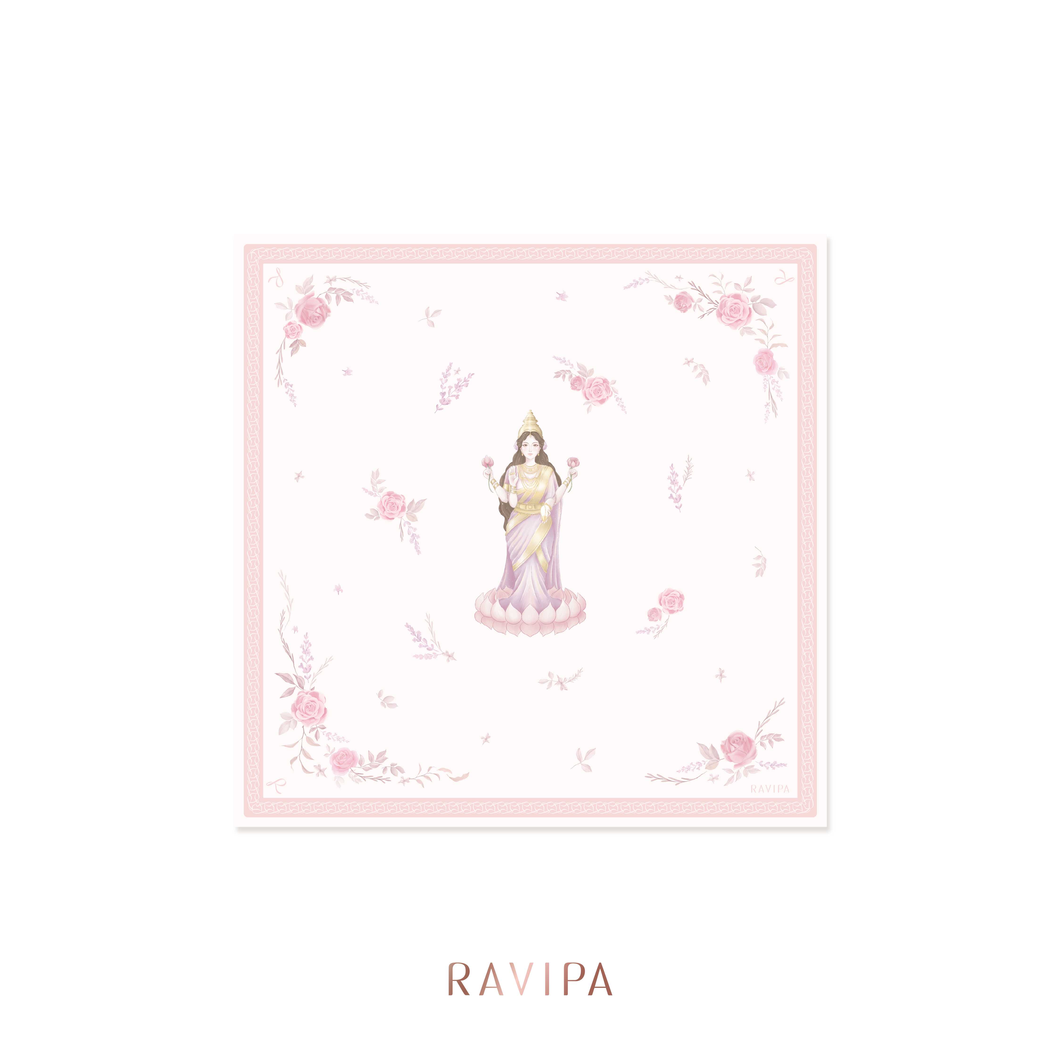 RAVIPA | Flower of Lakshmi Scarf - ผ้าพันคอ