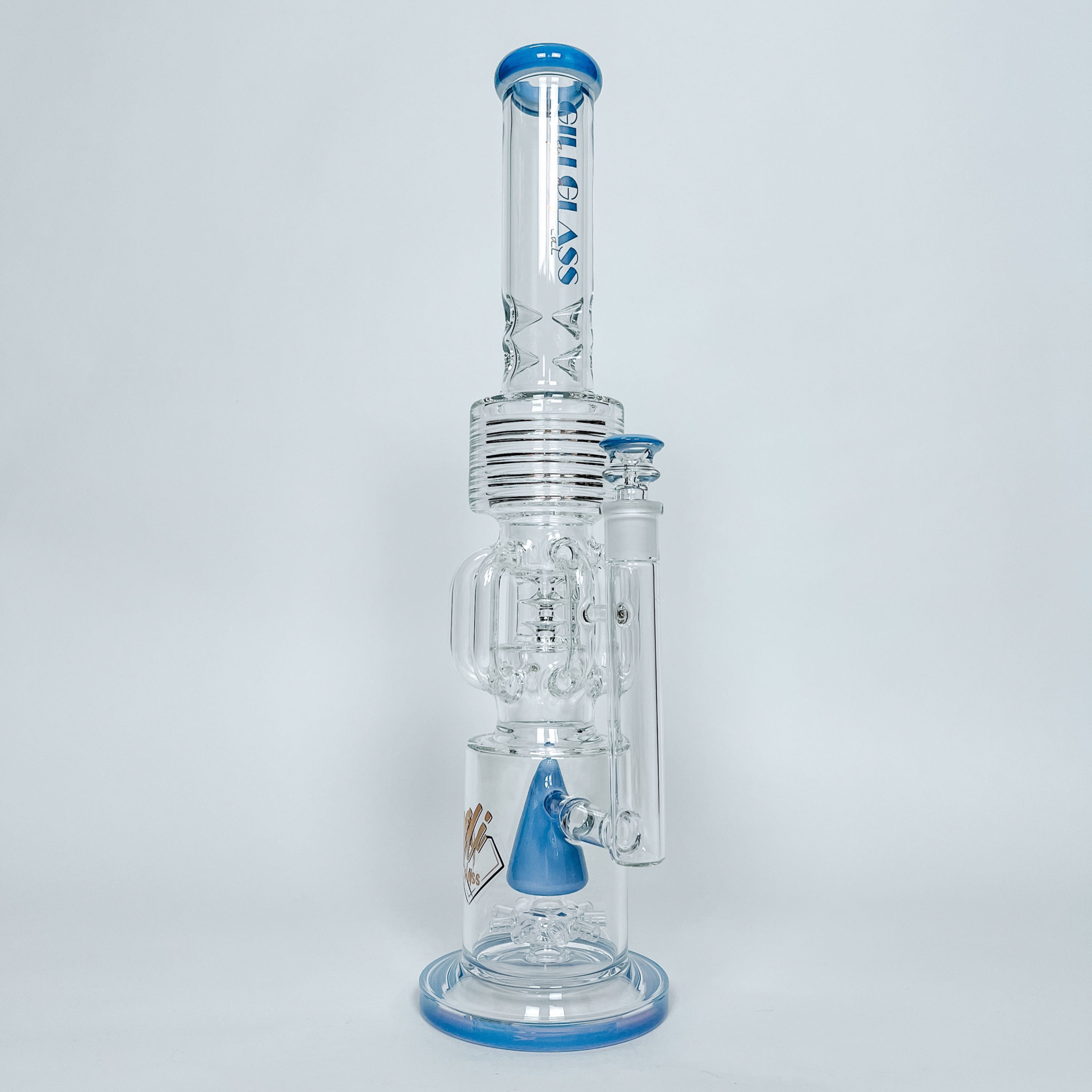 Gili Glass Huge Recycler Bong l 50 cm