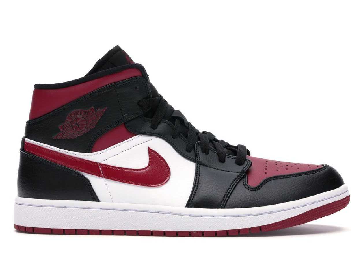 Nike Jordan 1 Mid Bred Toe