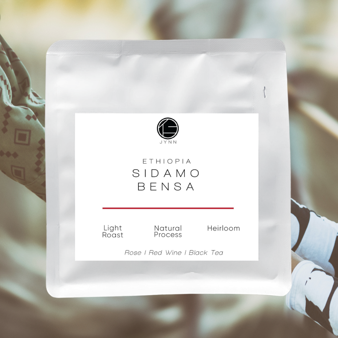 JYNN coffee roasters เมล็ดกาแฟ Ethiopia Sidamo Bensa - 100g