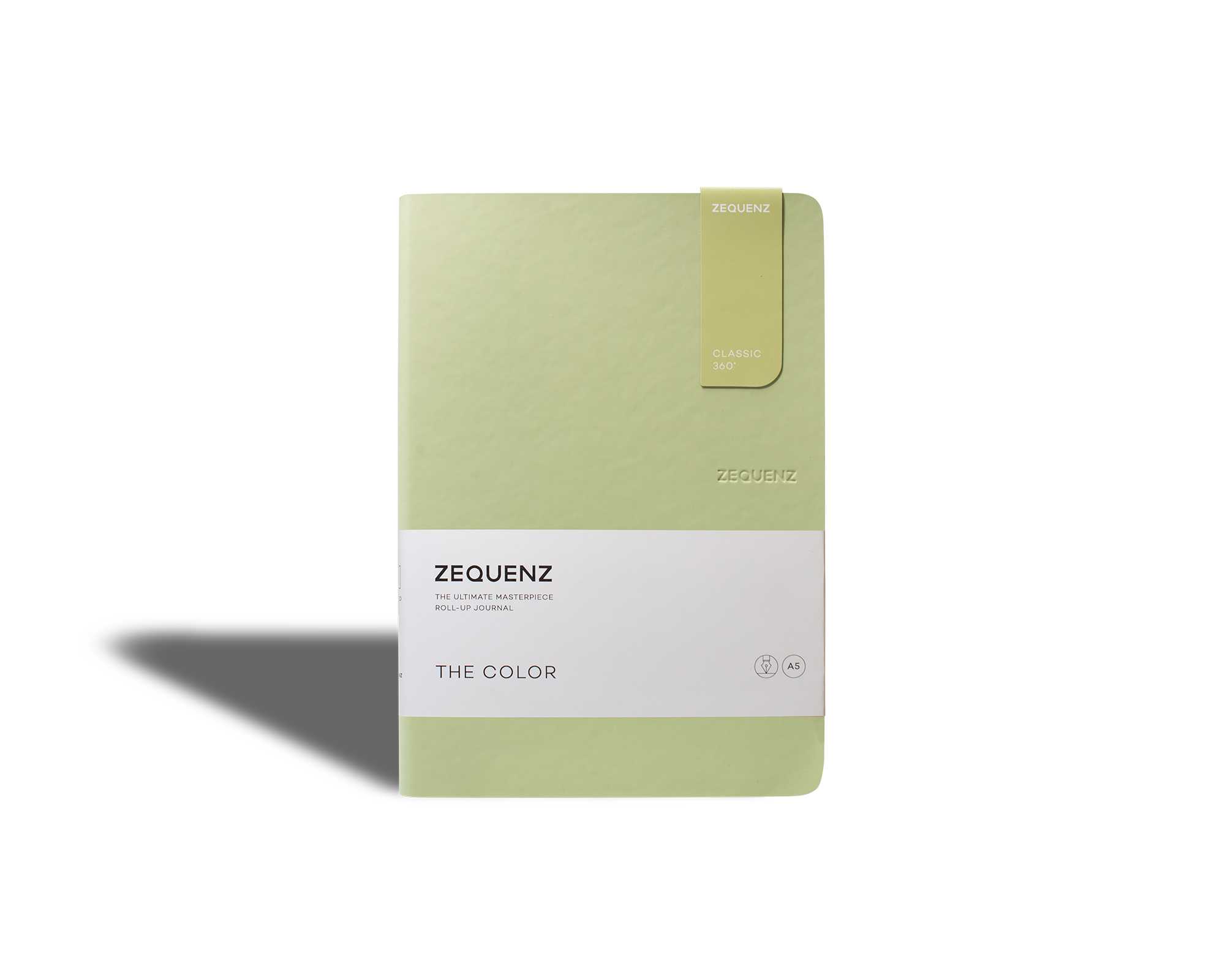 ZEQUENZ The Color Olive สมุดโน๊ต Zequenz สีเขียวมะกอก