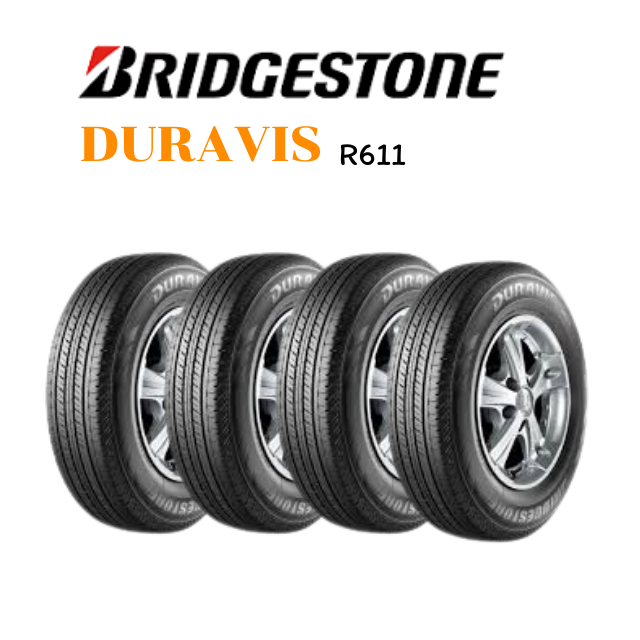 ยางรถยนต์ 215/70 R16 BRIDGESTONE รุ่น R611 ปี2024(3แถม1)(ราคา4เส้น)