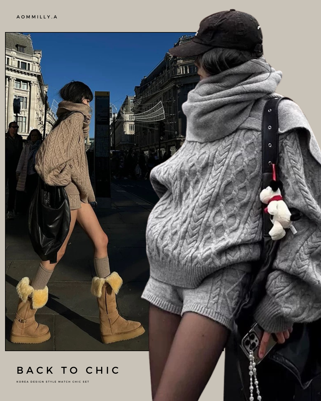 Back To Chic Knit set