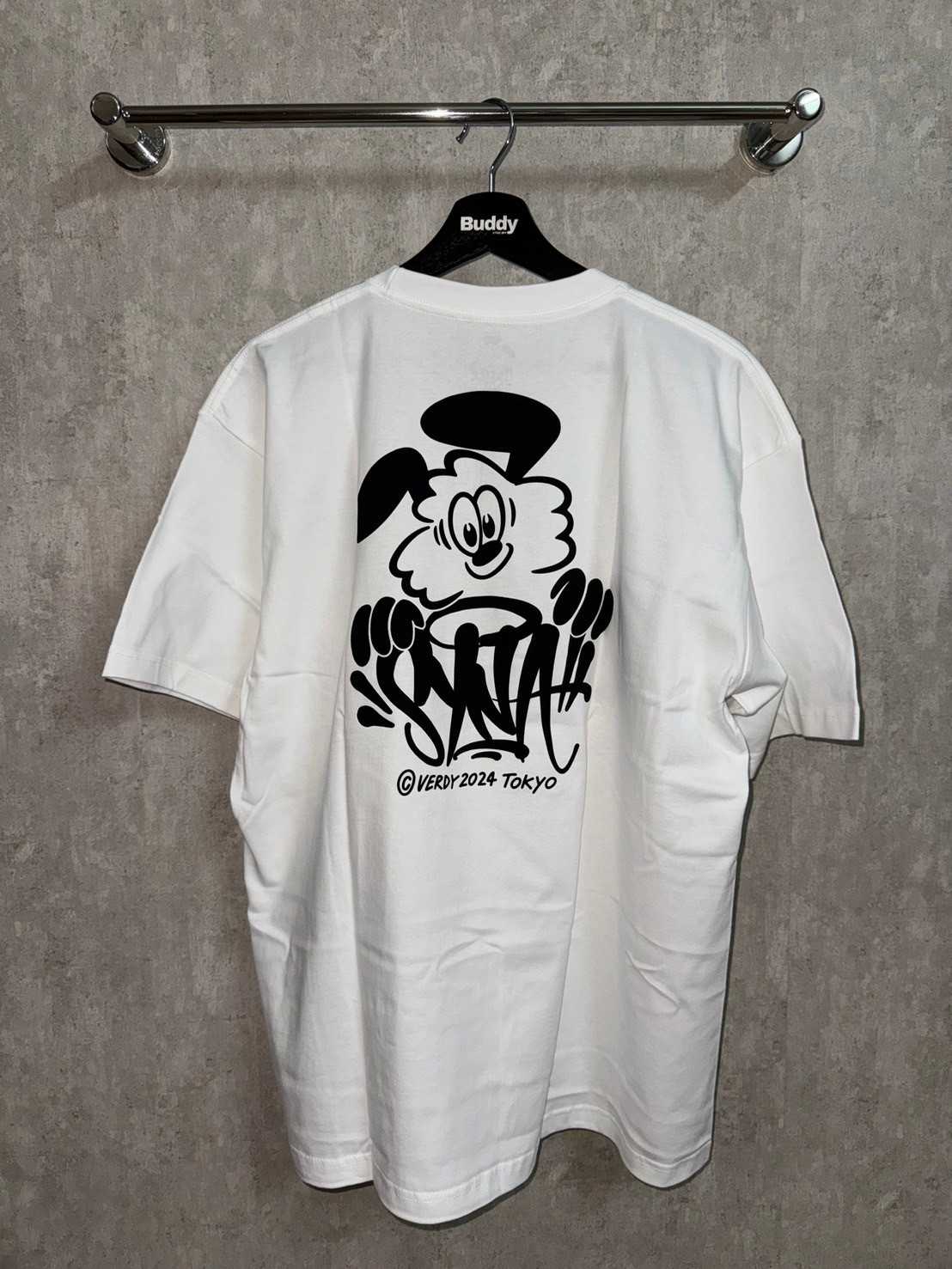 Verdy x Central Cee tee White