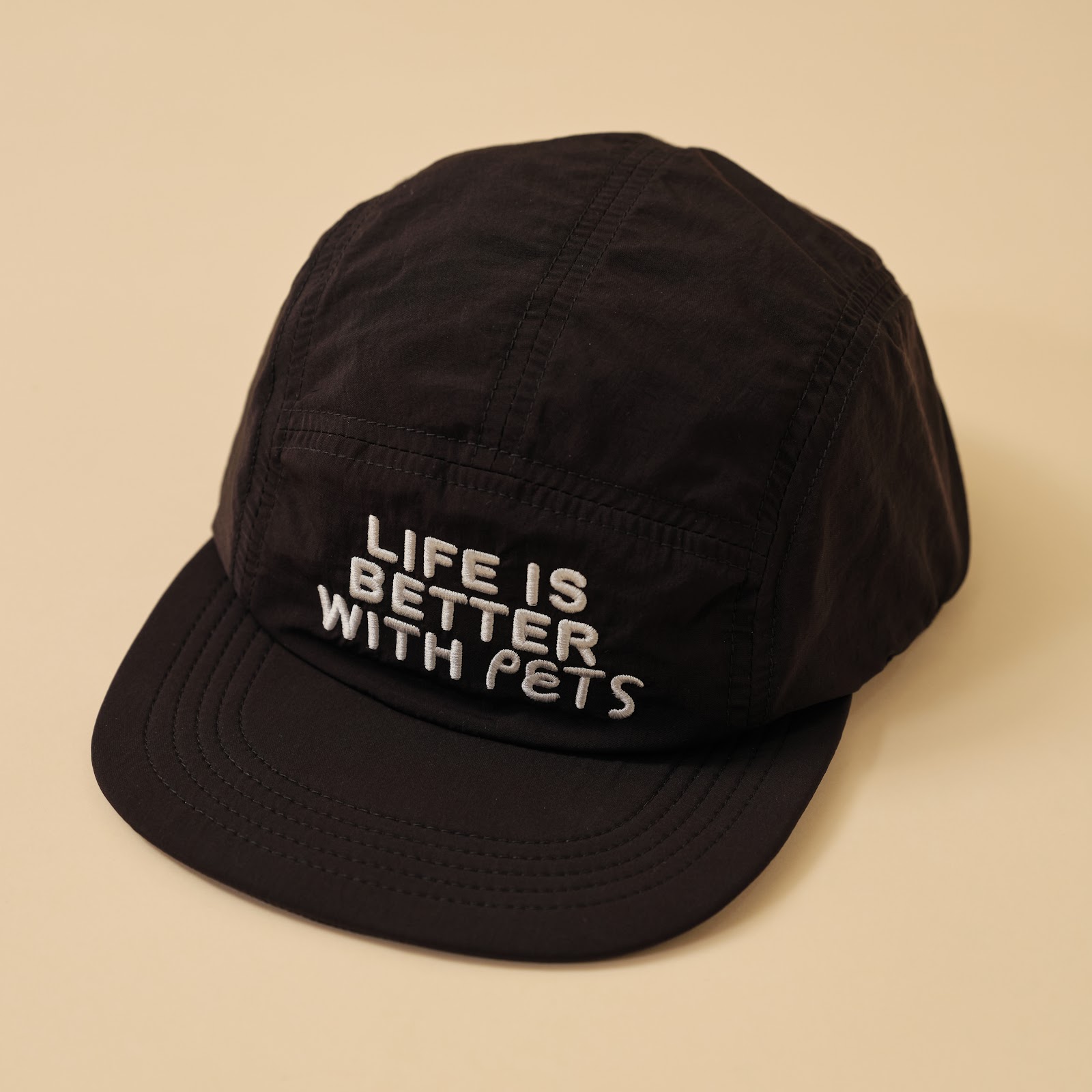 หมวกวิ่ง Life is better with Pets