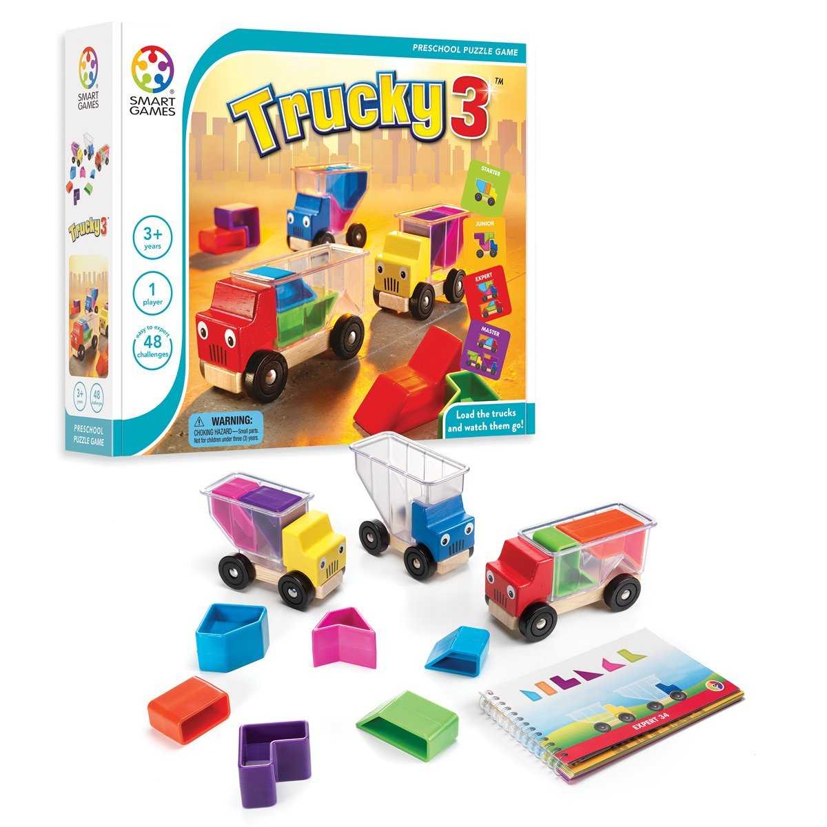 SMART GAMES, Trucky 3 ของเล่นฝึกสมอง สำหรับ 3 ปี+ ลิขสิทธิ์แท้เบลเยียม ร้านเป็นตัวแทนในไทย