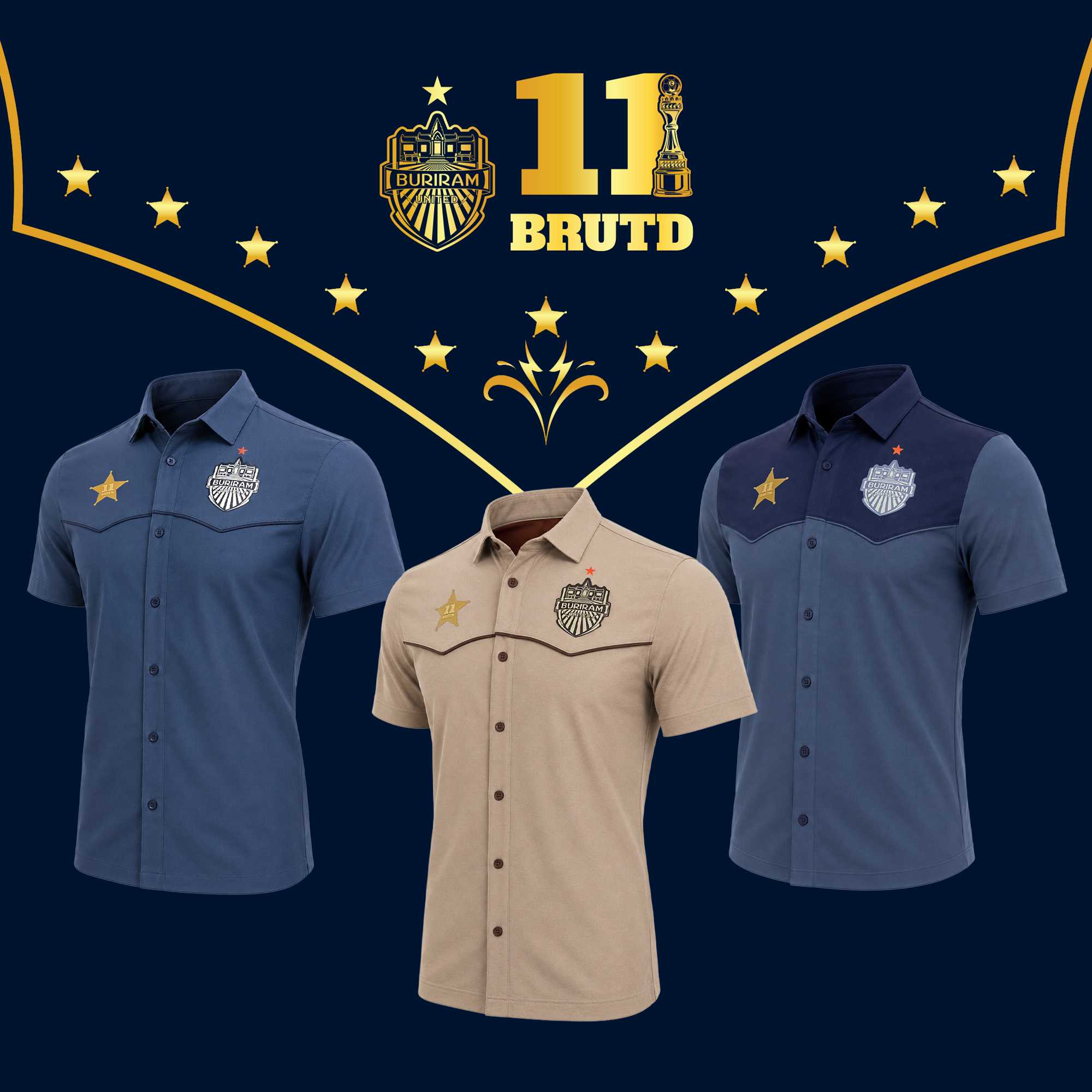 เสื้อเชิ้ตบุรีรัมย์ ยูไนเต็ด 11 Champions 2026