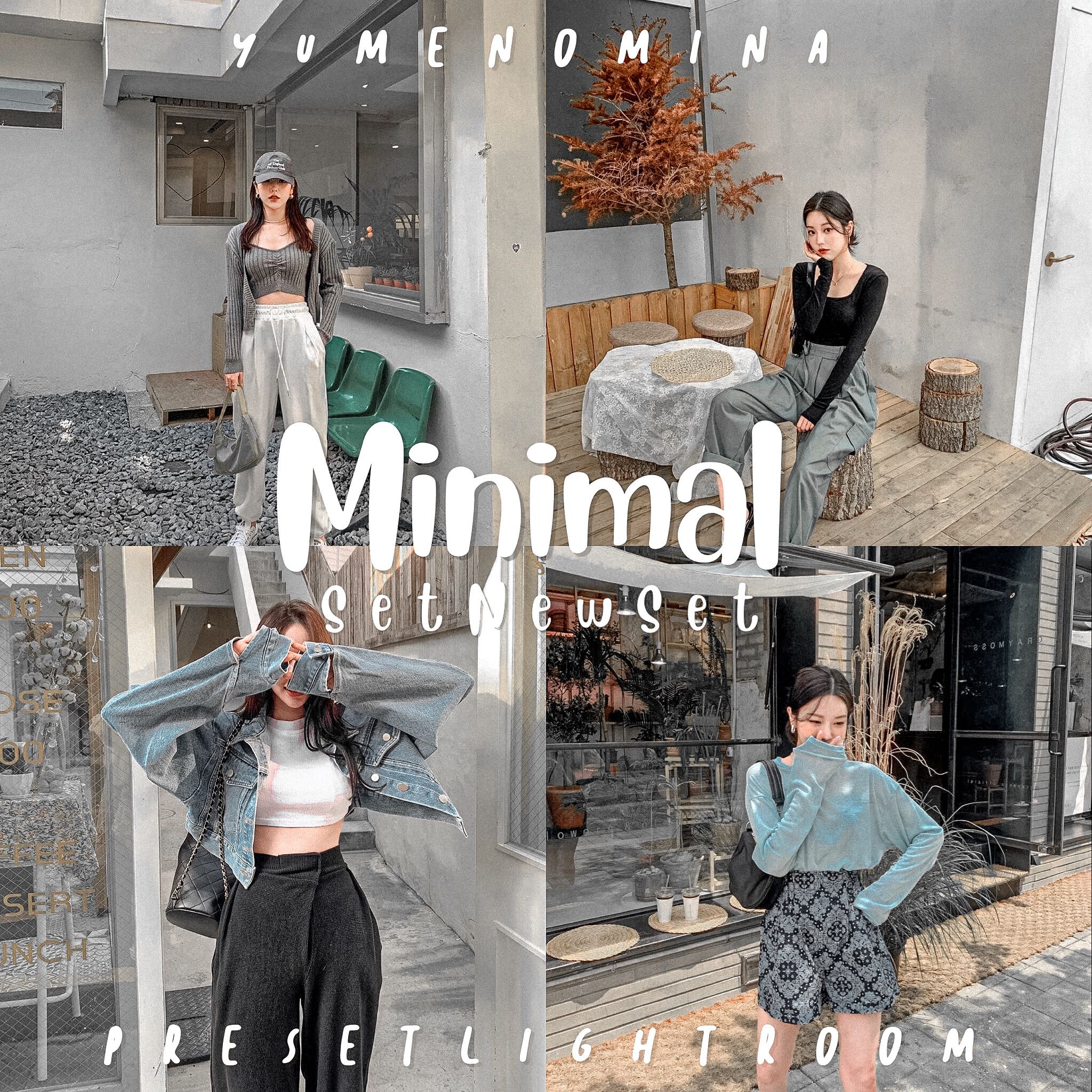 MINIMAL — ꒰Set NewSetสั่งซื้อแยก꒱ PRESET LIGHTROOM