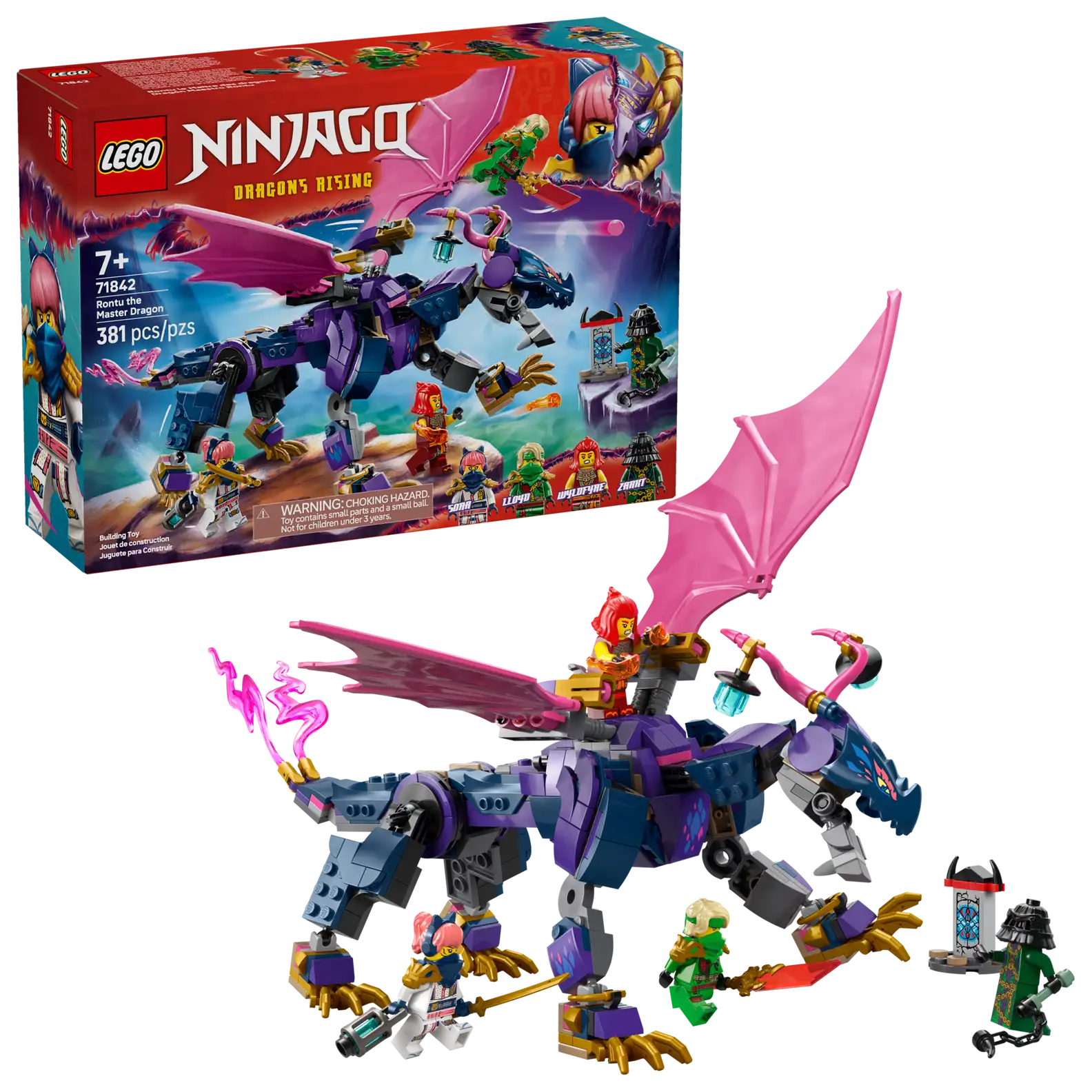 LEGO 71842 Rontu the Master Dragon (สินค้าซื้อแล้วไม่รับเปลี่ยนคืน)