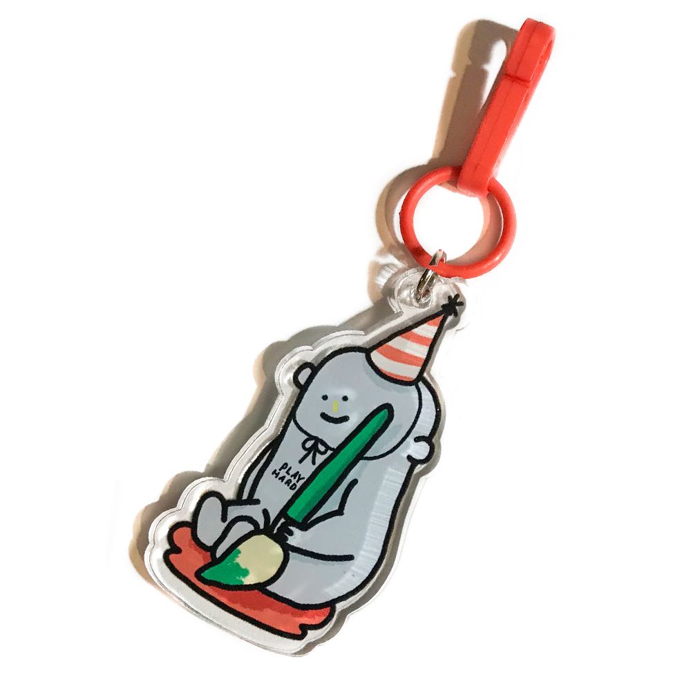 keyring1 - playhard brush