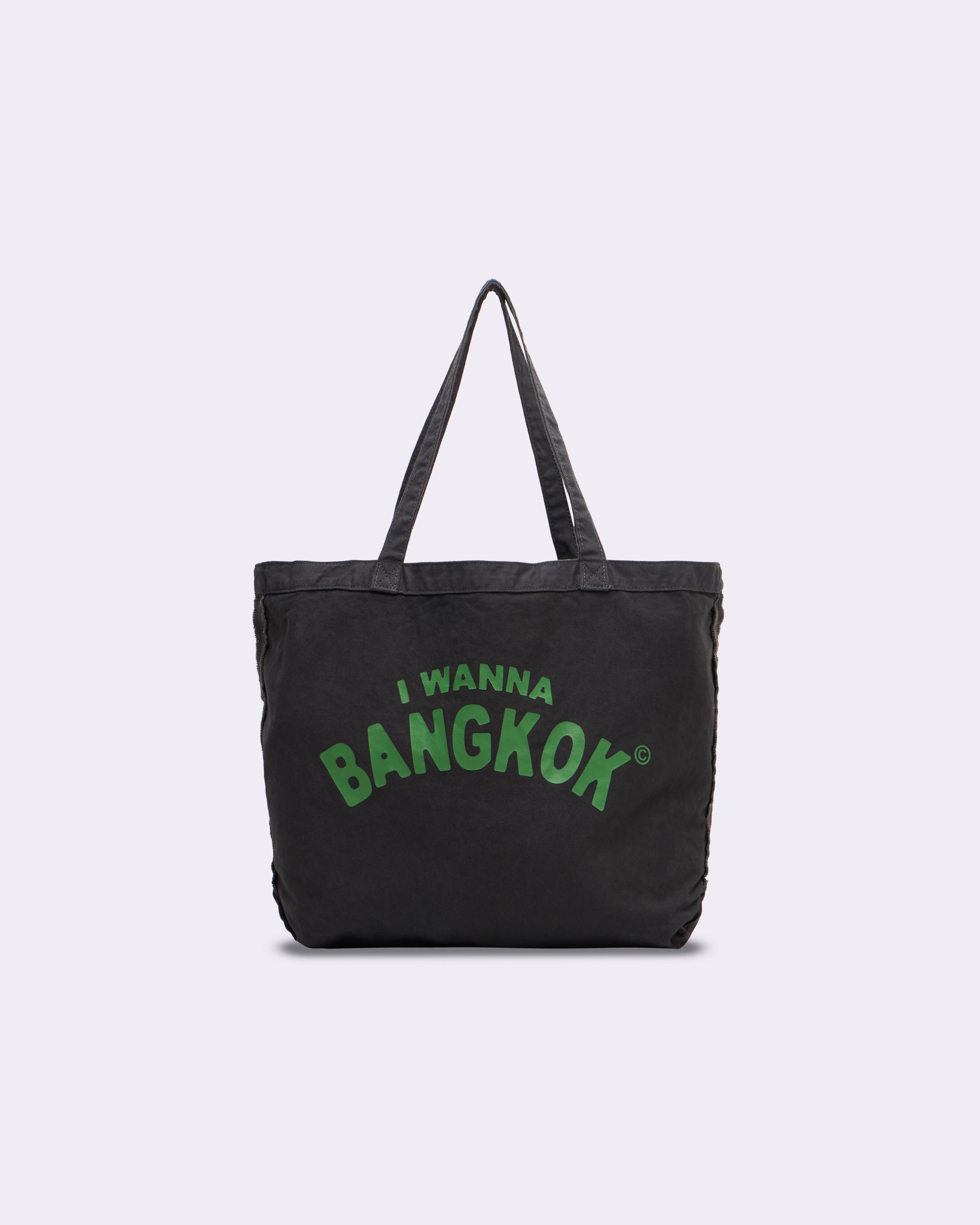 Medium Black Inverse Tote