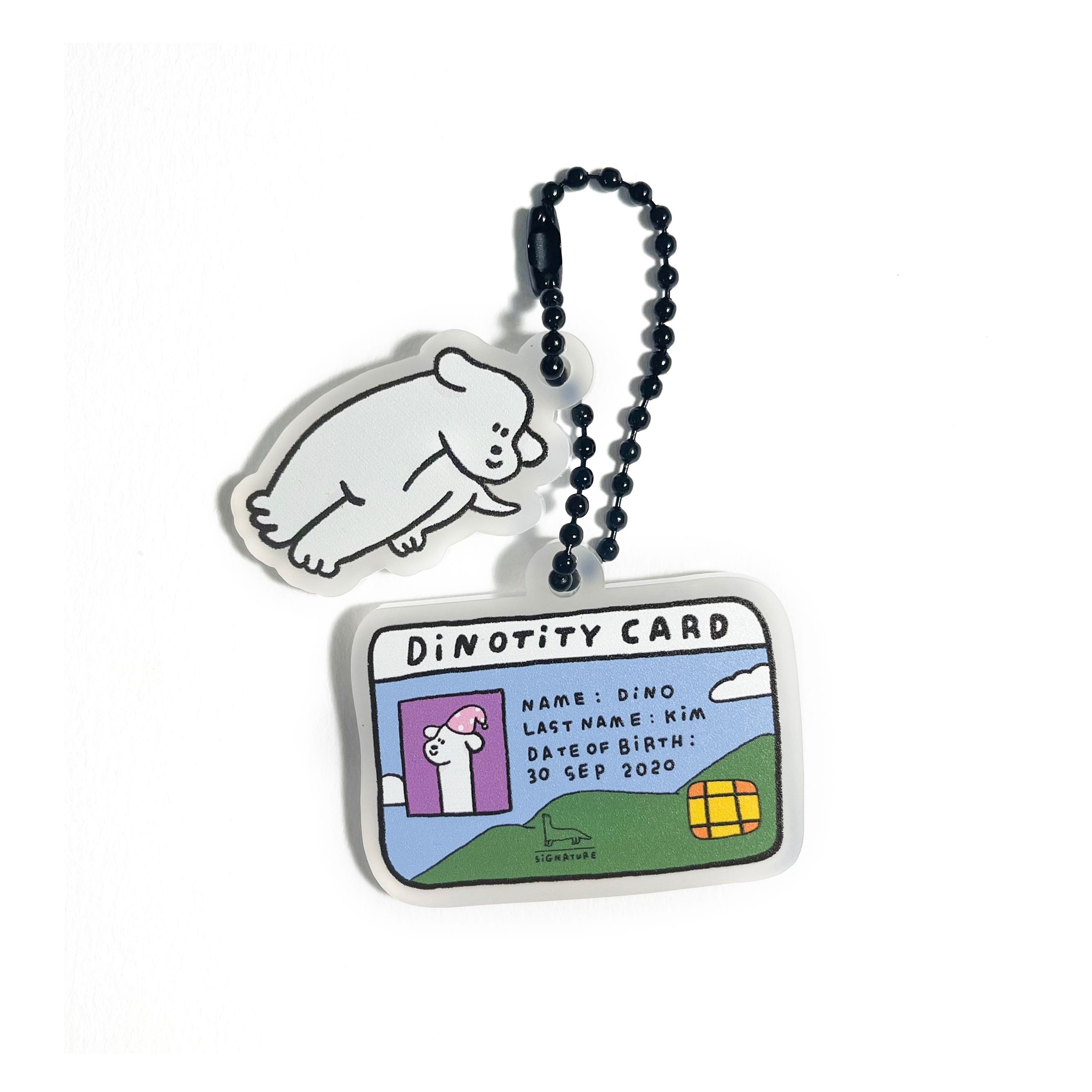 keyring set ชุด 2 ชิ้น - dinotity