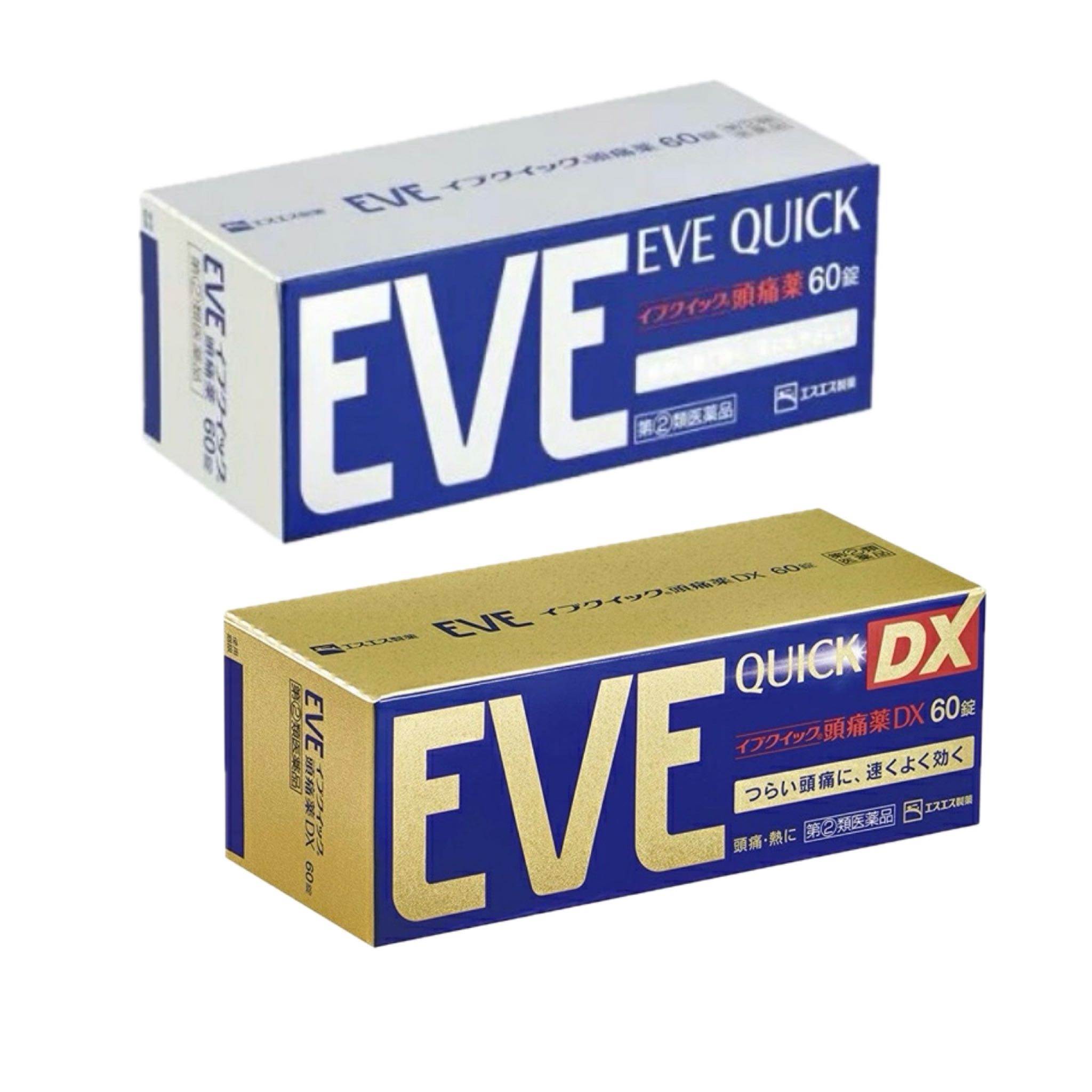 EVE Quick จากญี่ปุ่น มี 2 สูตร