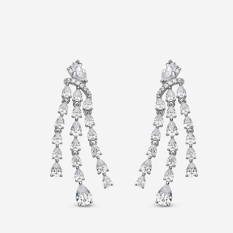 pear luxury drop earrings