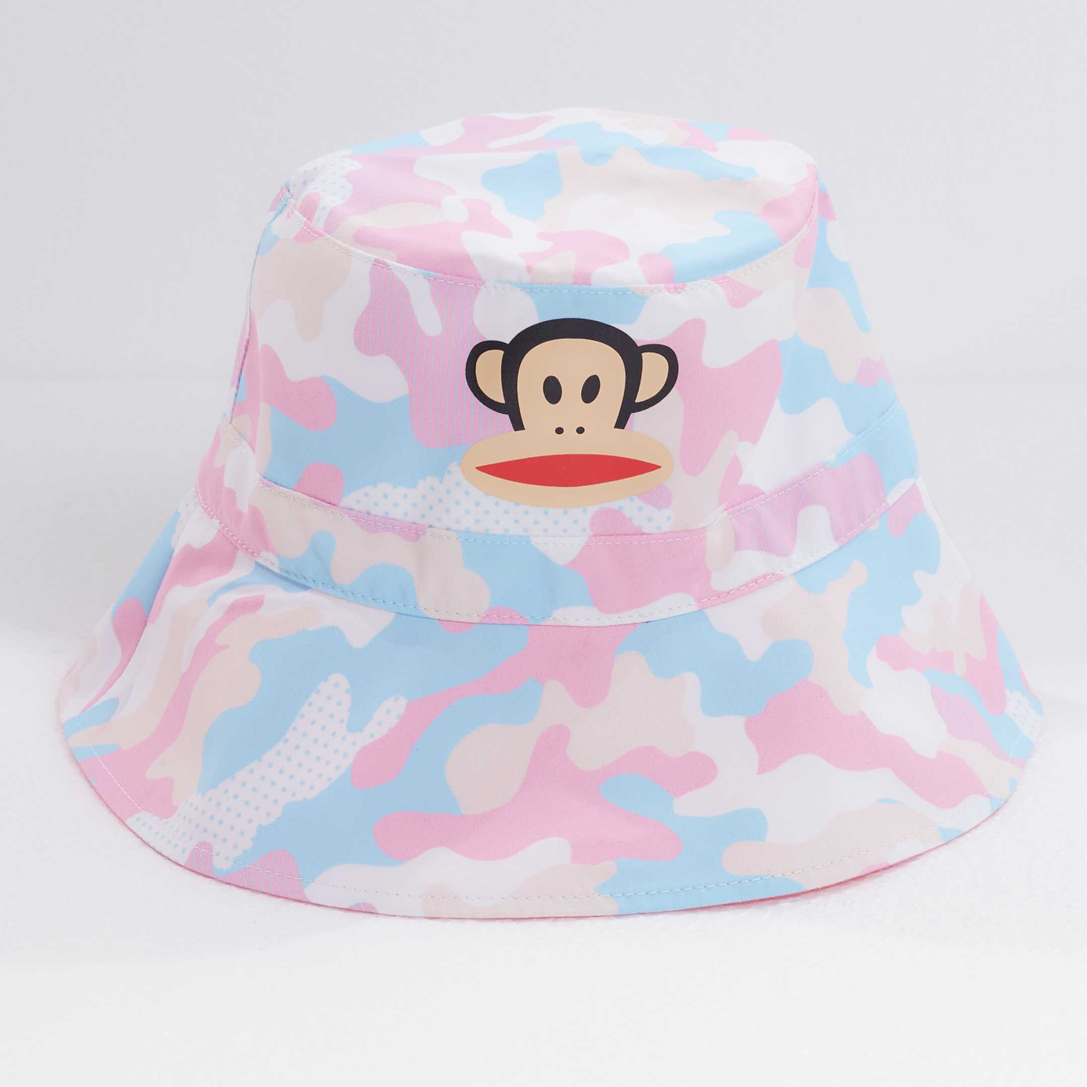 PAUL FRANK หมวก PF UNI CAMO FLAKE REVERSIBLE BUCKET HAT