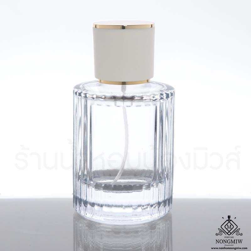 ขวดโคเอ้ใส 50ml ฝาขาว
