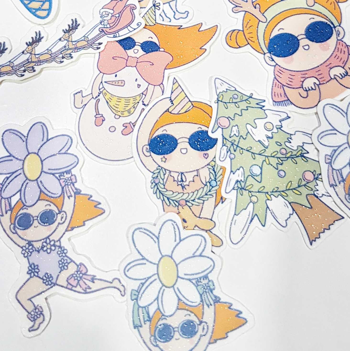 Small 3 sticker 