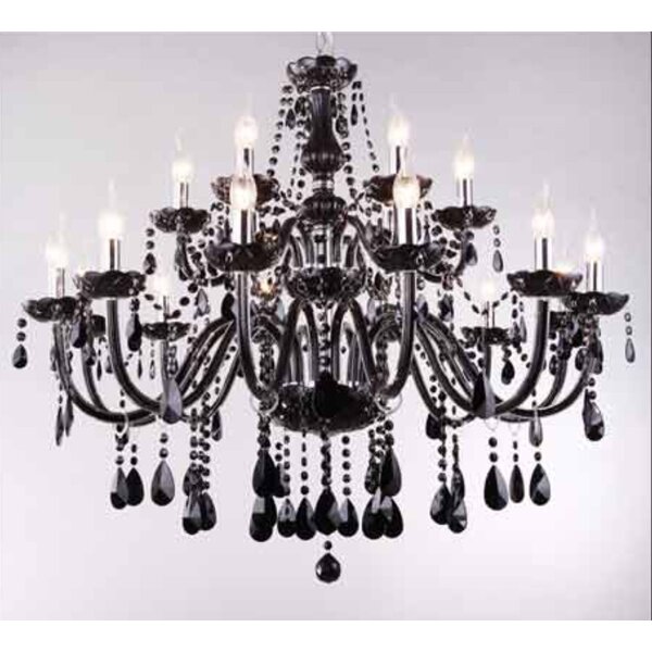 CT001A017 SOTMIA โคมไฟระย้าสีดำ chandelier modern โคมไฟเพดาน โคมไฟระย้า โคมระย้า โคมไฟเชิงเทียน โ...
