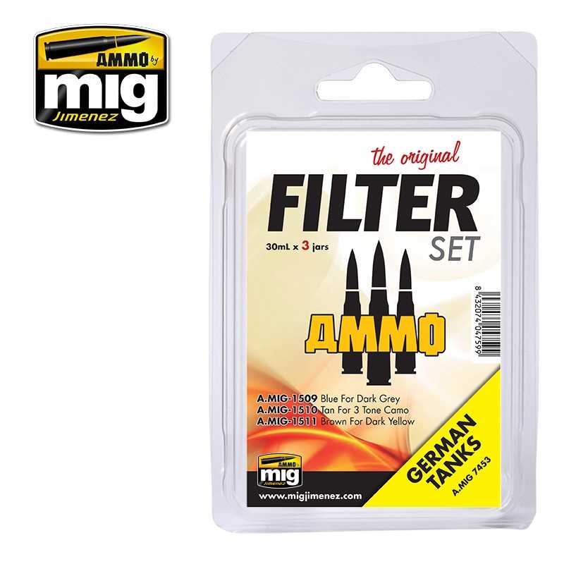 AMIG7453 FILTER SET FOR GERMAN TANKS