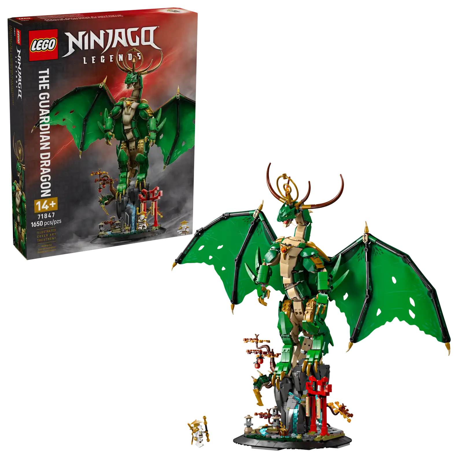 LEGO 71847 The Guardian Dragon(สินค้าซื้อแล้วไม่รับเปลี่ยนคืน)