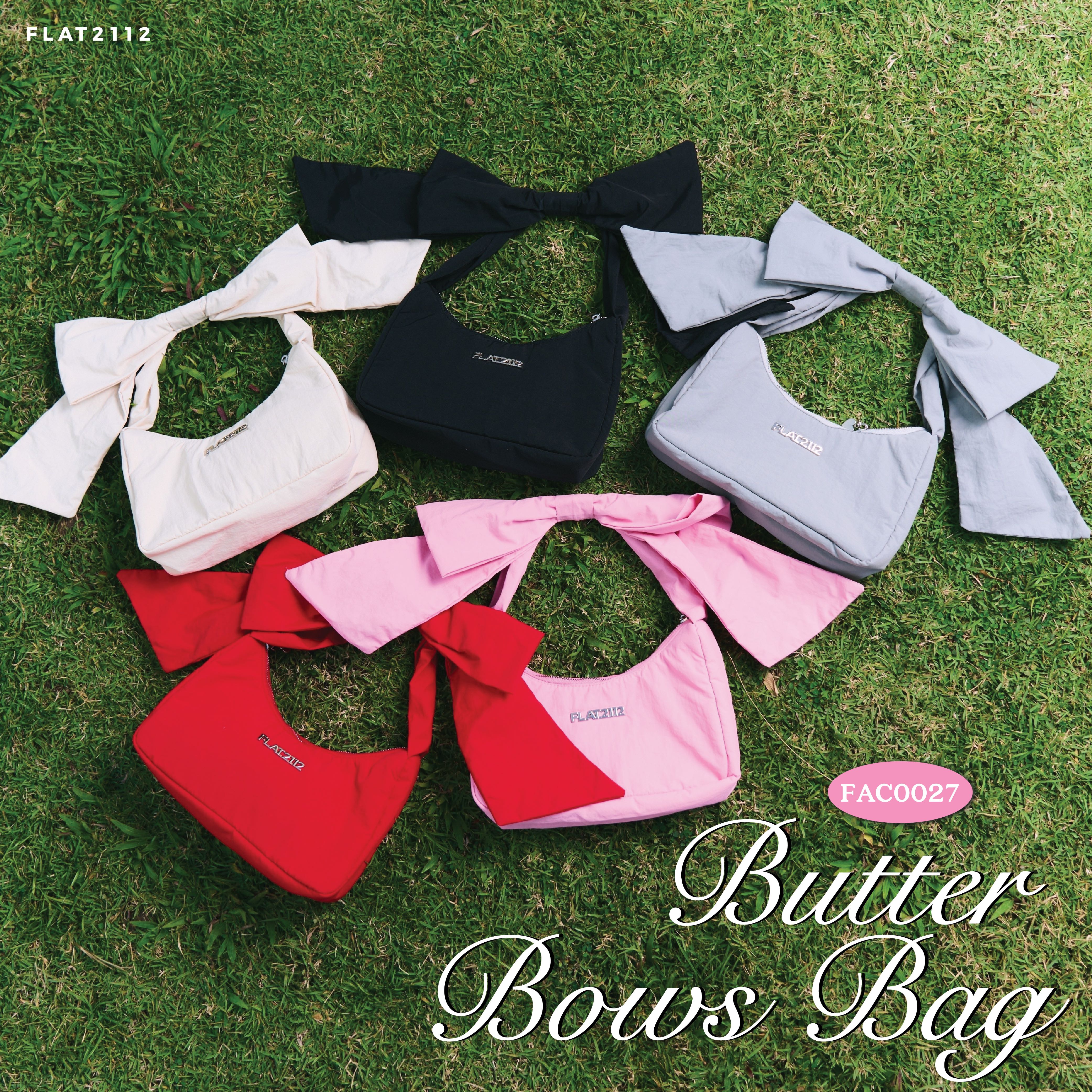 FLAT2112 FAC0027 : BUTTER BOWS BAG