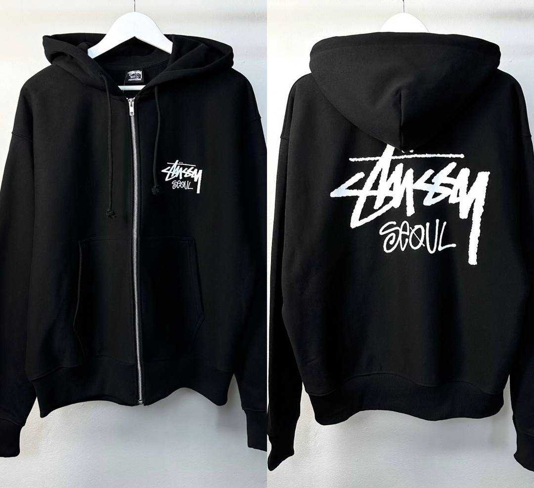 Stussy Hoodie Zip Seoul 