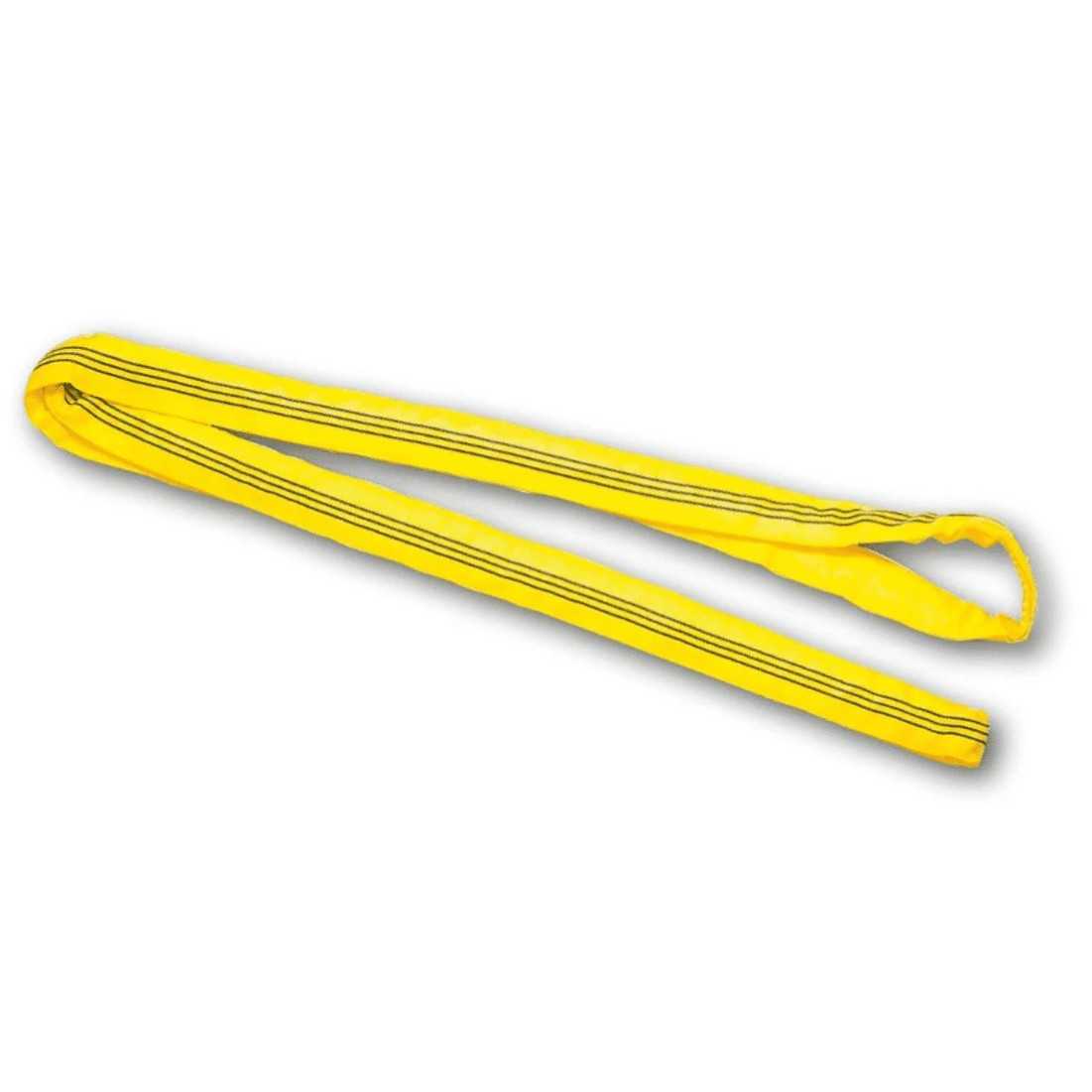 สลิงแบน 1 ตัน ยาว 2 เมตร โพลีเอสเตอร์ EN1492-1 สีม่วง Round Lifting Slings Treehog