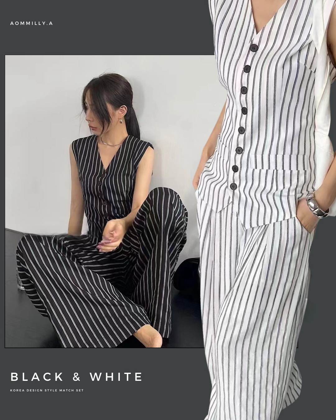 Black & White ชุดเซท