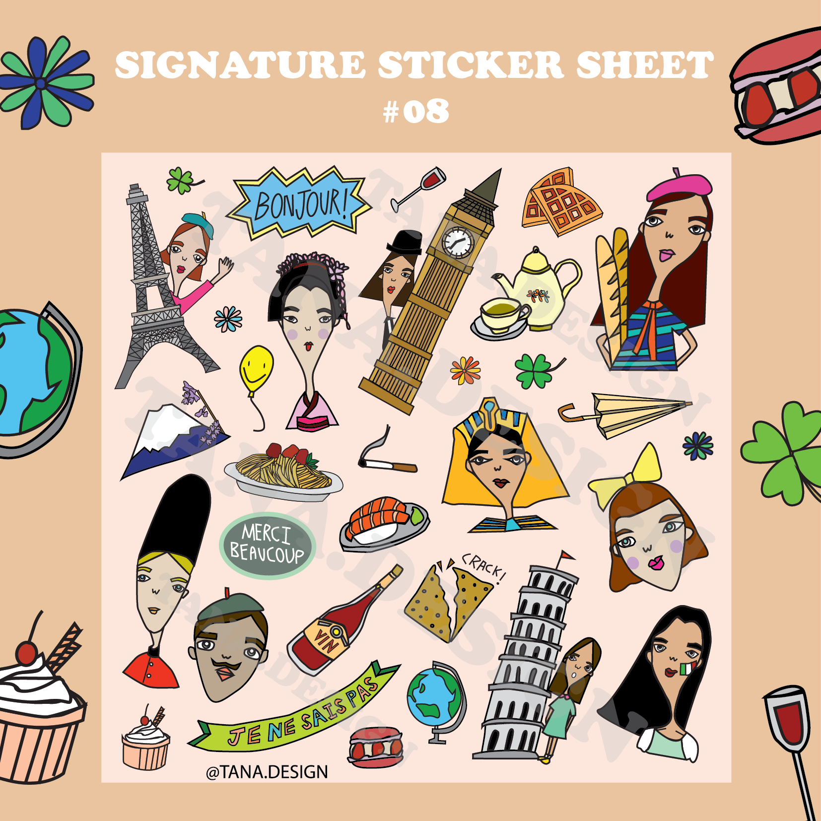 | STICKERS | LINE SHOPPING