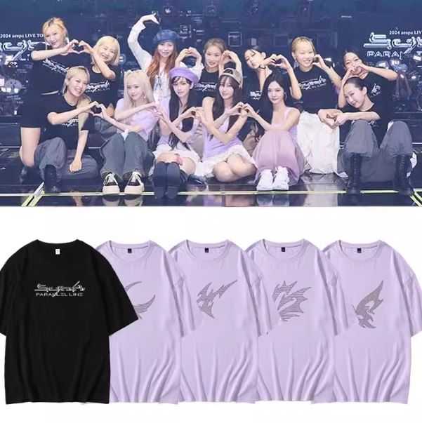 Pre-Order | เสื้อยืด AESPA  : LIVE TOUR - SYNK : Parrallel Line